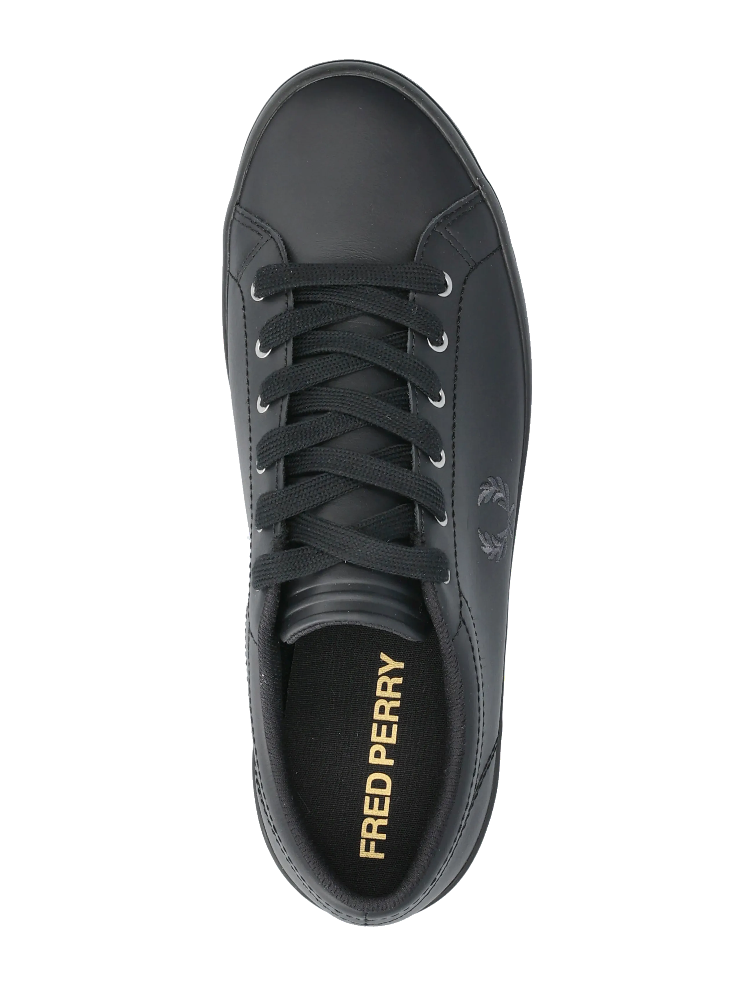 Fred Perry - BASELINE LEATHER - low tops - black - 3