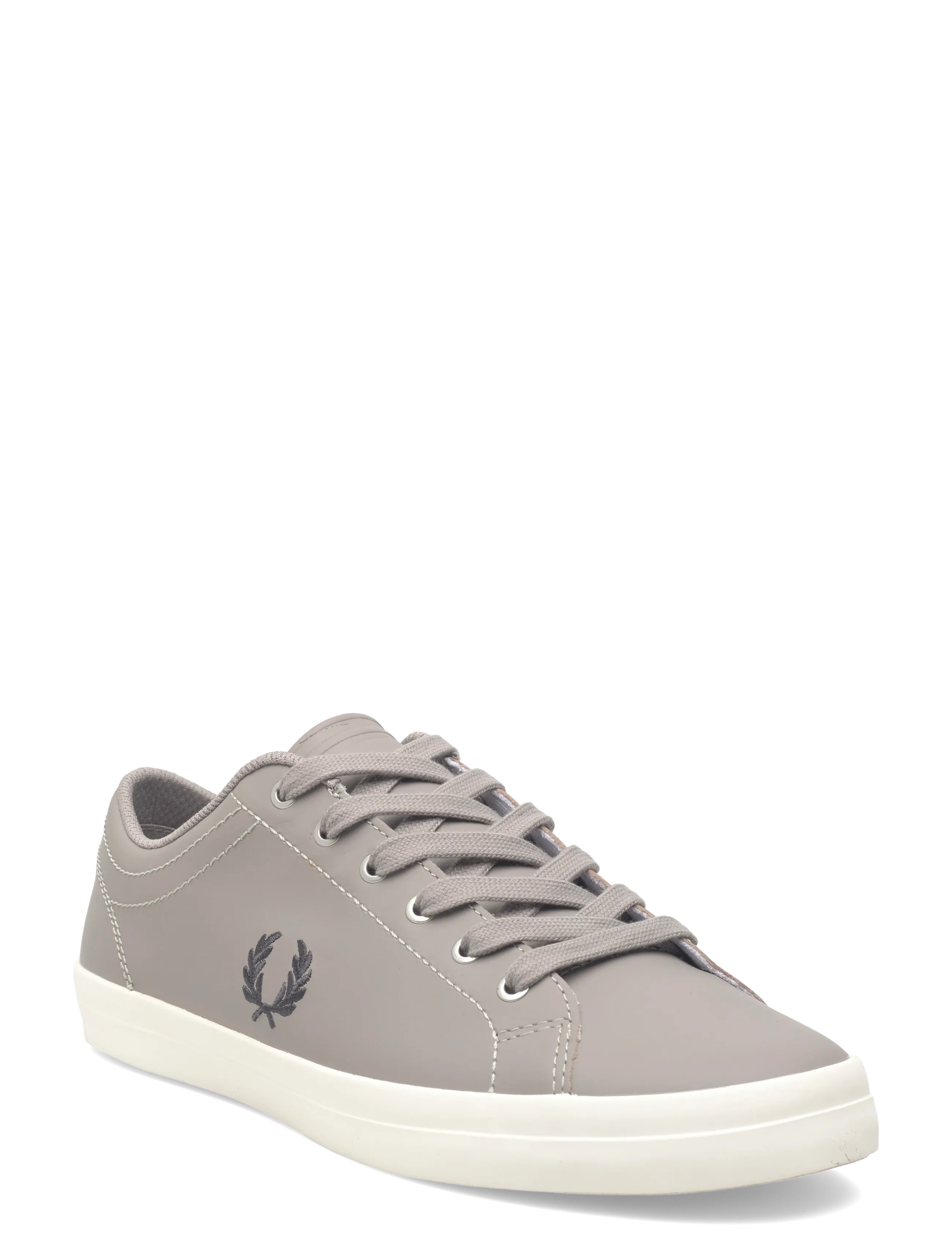 Fred Perry BASELINE LEATHER - Sko - CLOUDBURST / grey