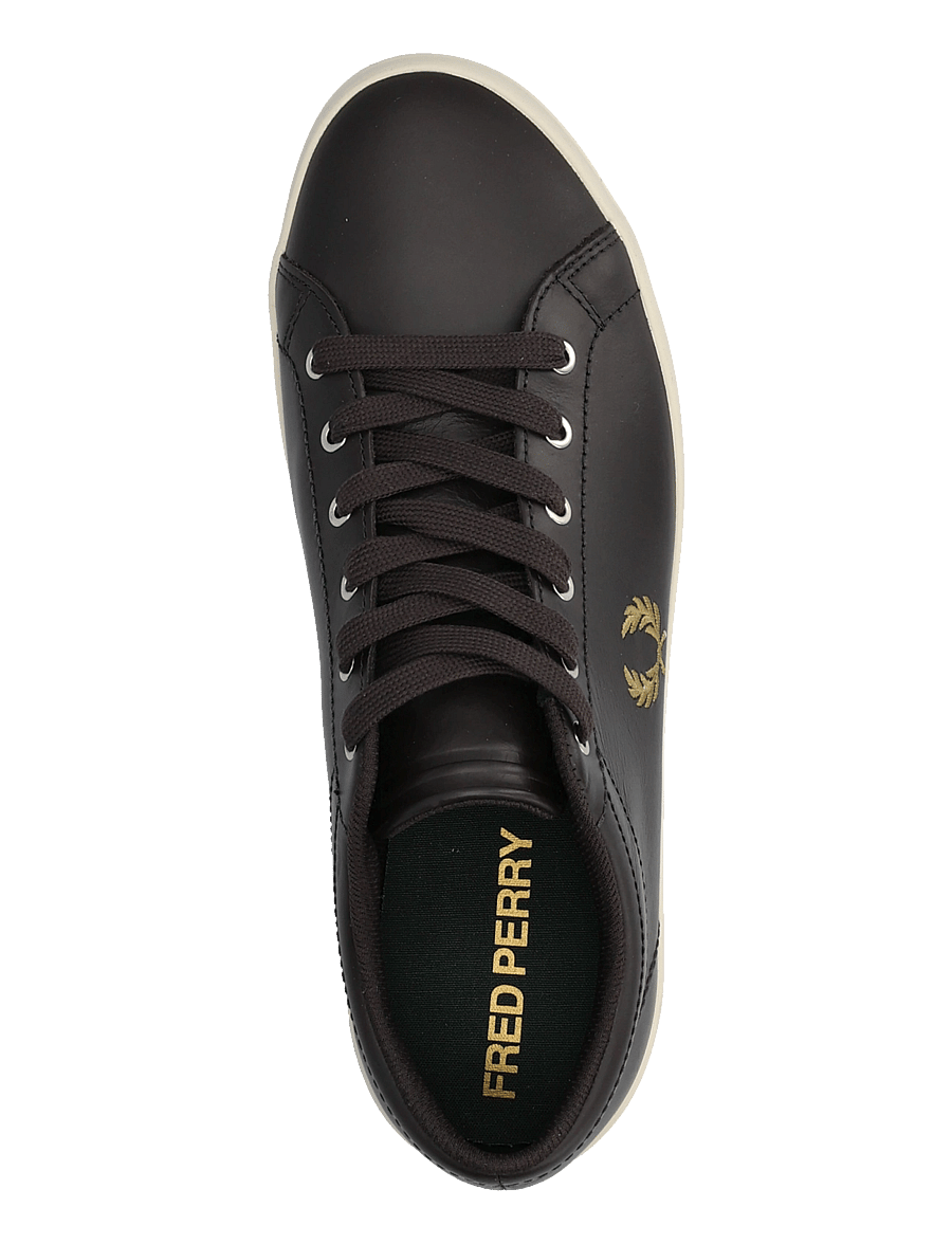 Fred Perry - BASELINE LEATHER - lave sneakers - rich brown - 3