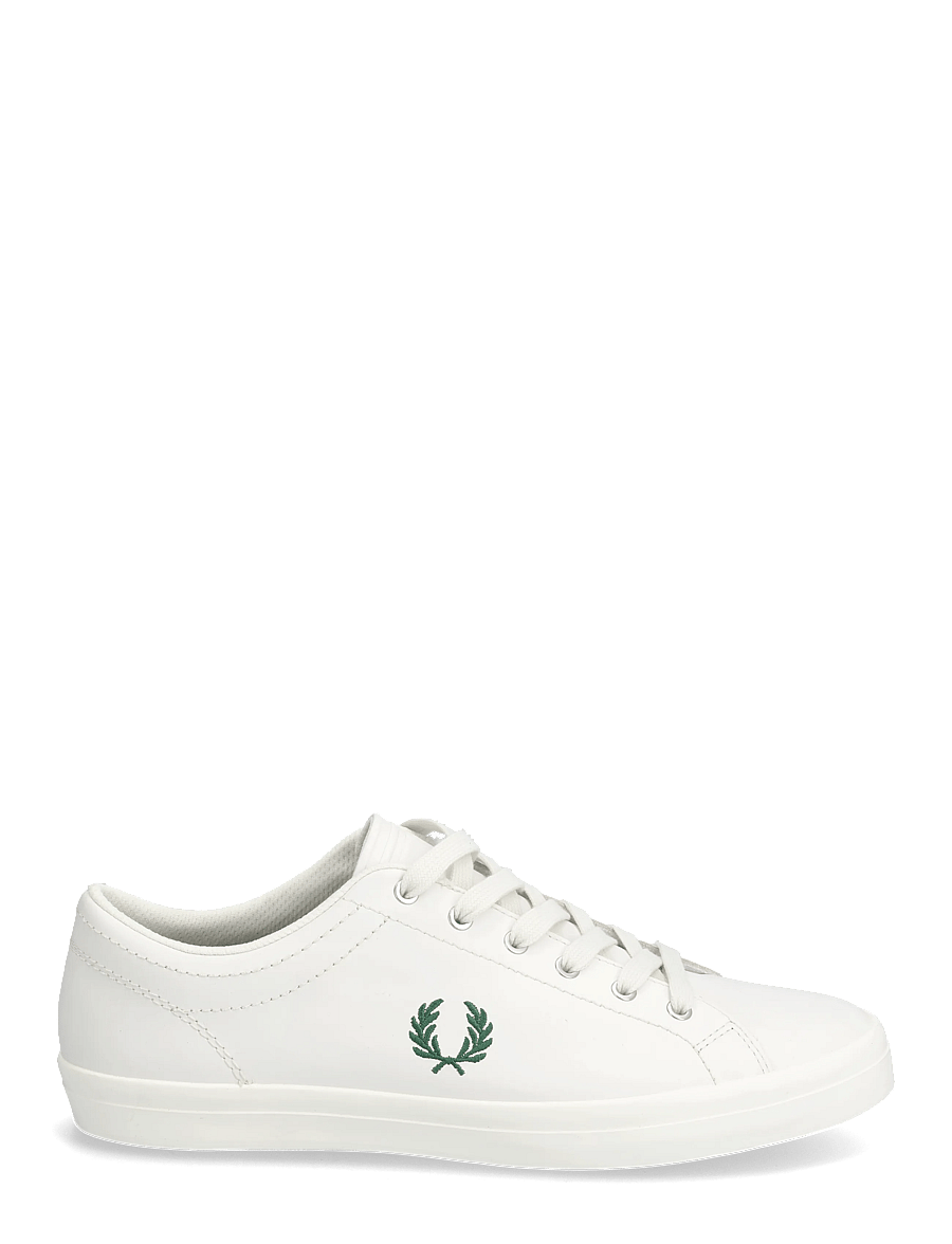 Fred Perry - BASELINE LEATHER - baskets basses - snow white - 1