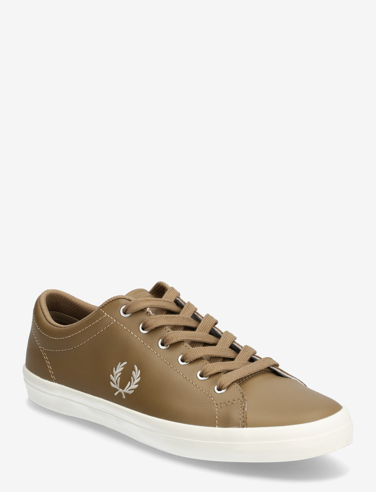 Fred Perry - BASELINE LEATHER - låga sneakers - warm stone - 0