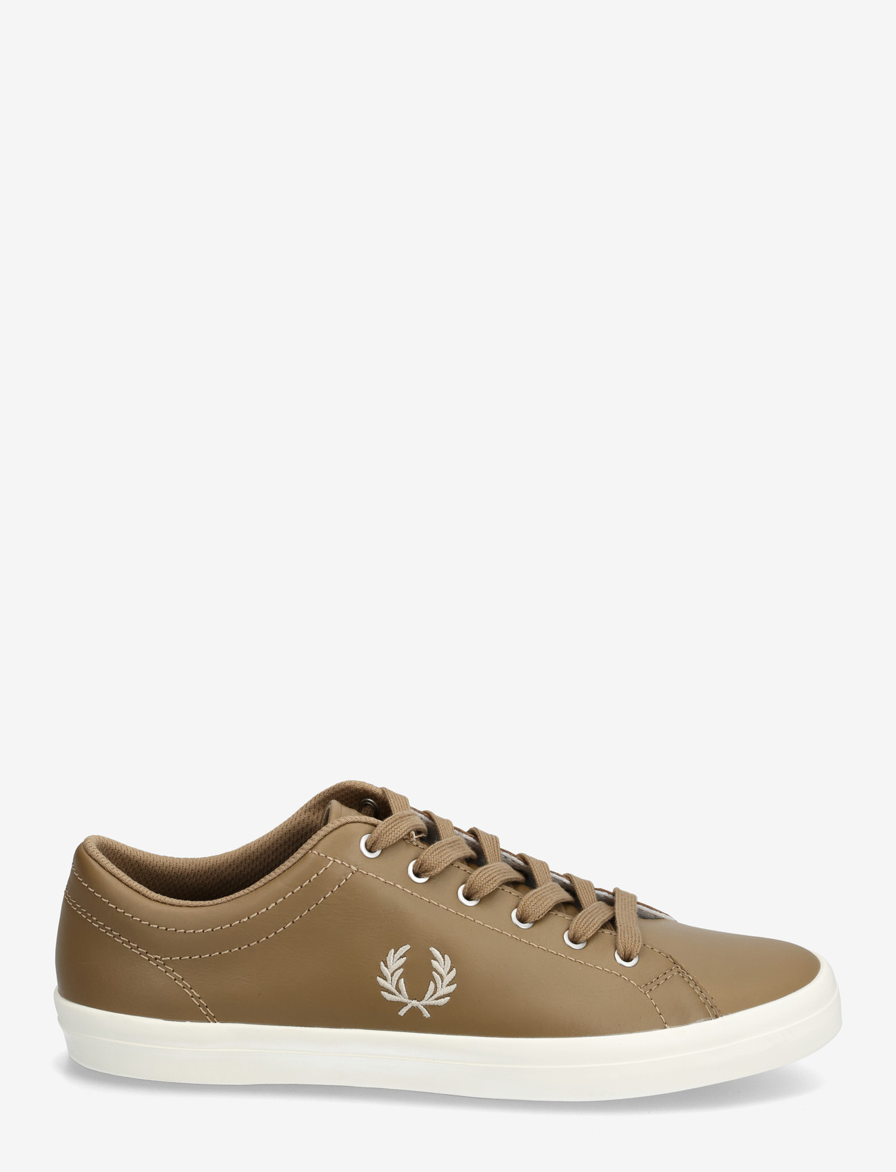 Fred Perry - BASELINE LEATHER - låga sneakers - warm stone - 1
