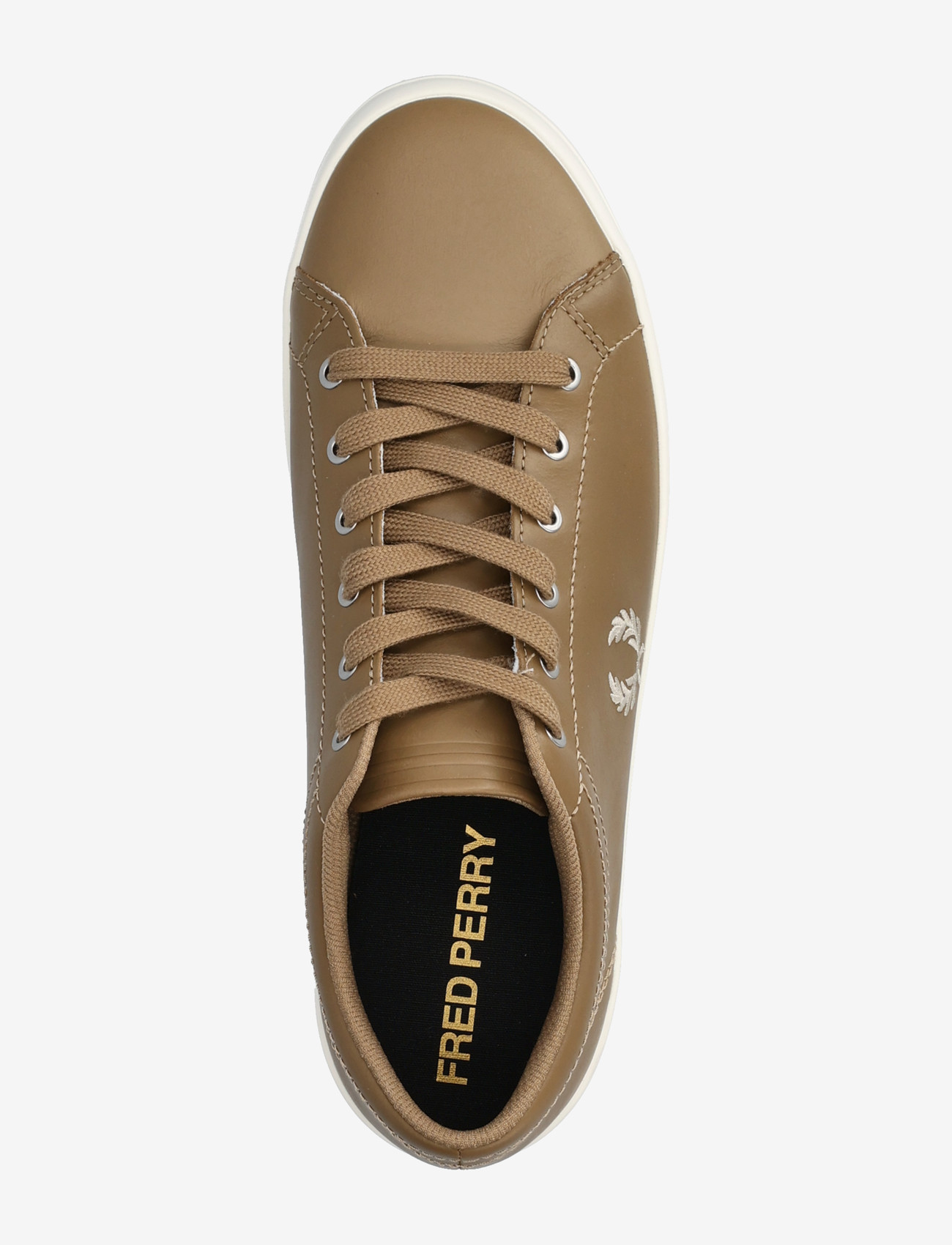 Fred Perry - BASELINE LEATHER - låga sneakers - warm stone - 3