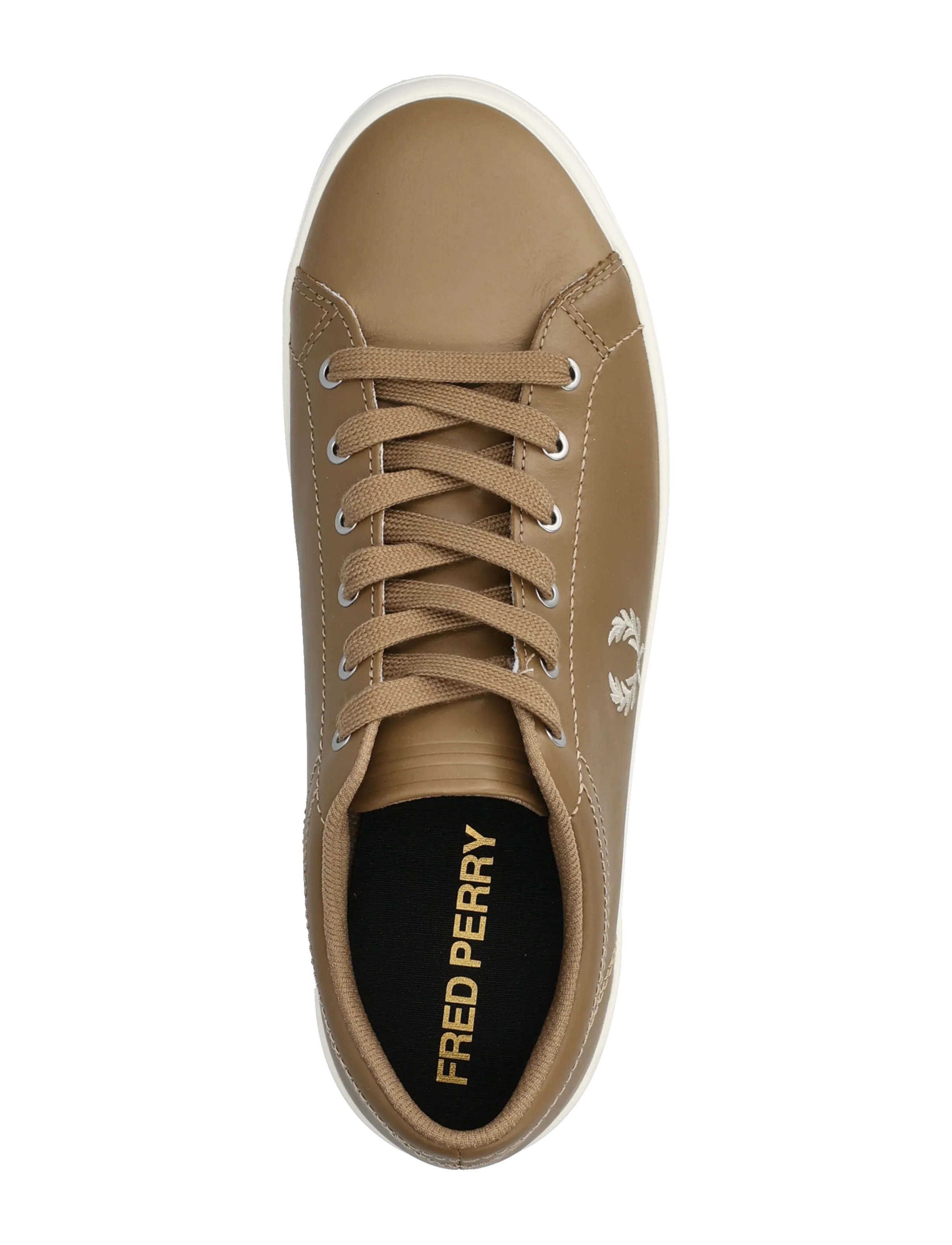 Fred Perry - BASELINE LEATHER - niedriger schnitt - warm stone - 3