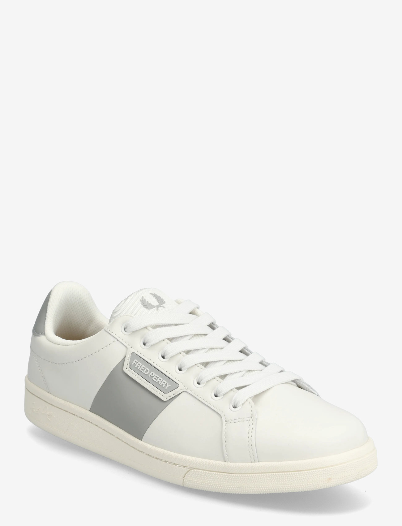 Fred Perry - B721 LEATHER / BRANDED - lave sneakers - porcelain - 0