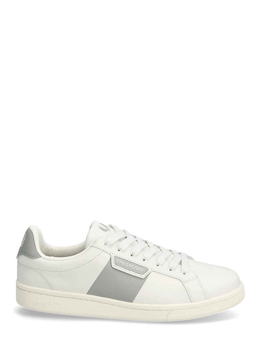 Fred Perry - B721 LEATHER / BRANDED - low-top sneaker - porcelain - 1