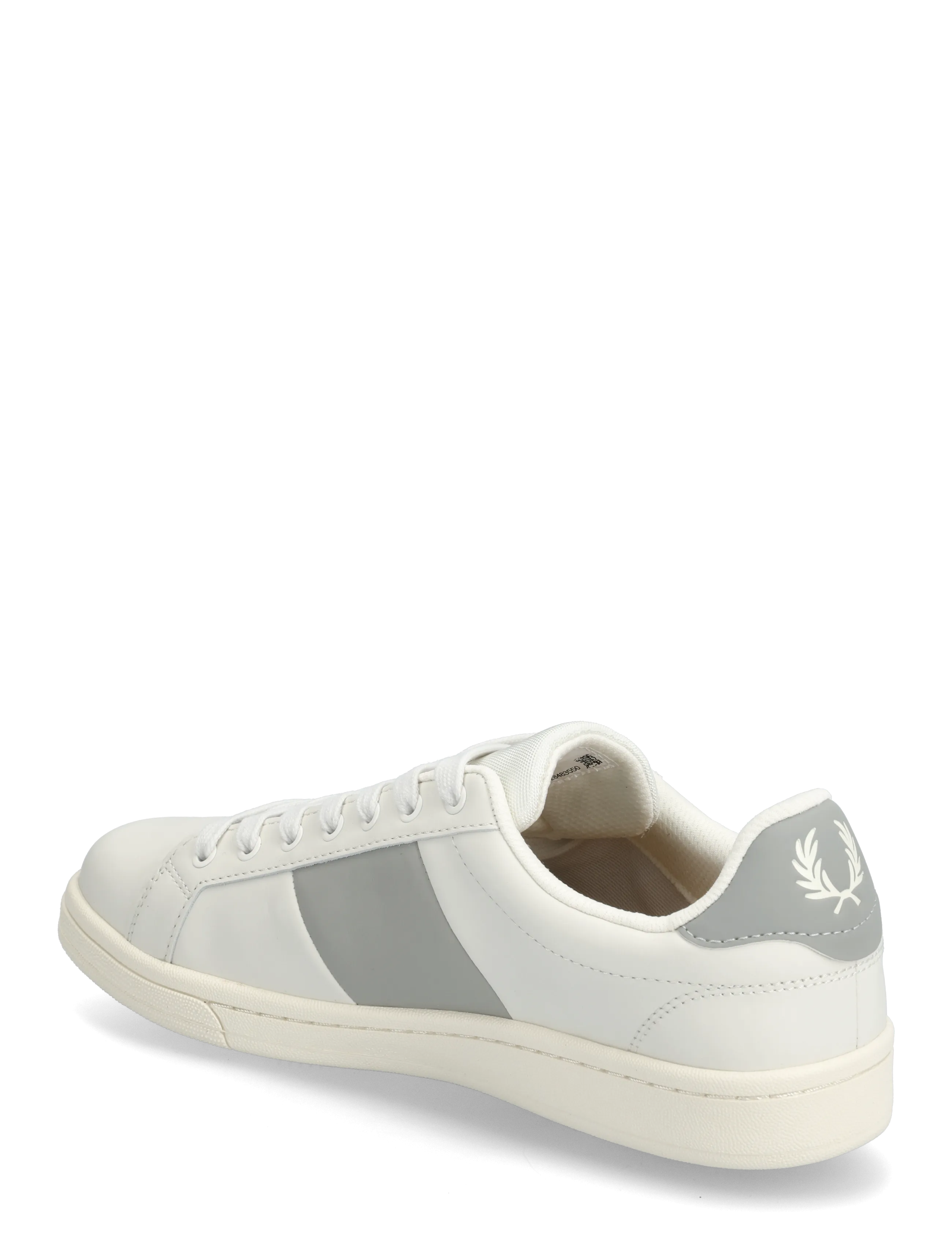 Fred Perry - B721 LEATHER / BRANDED - niedriger schnitt - porcelain - 2