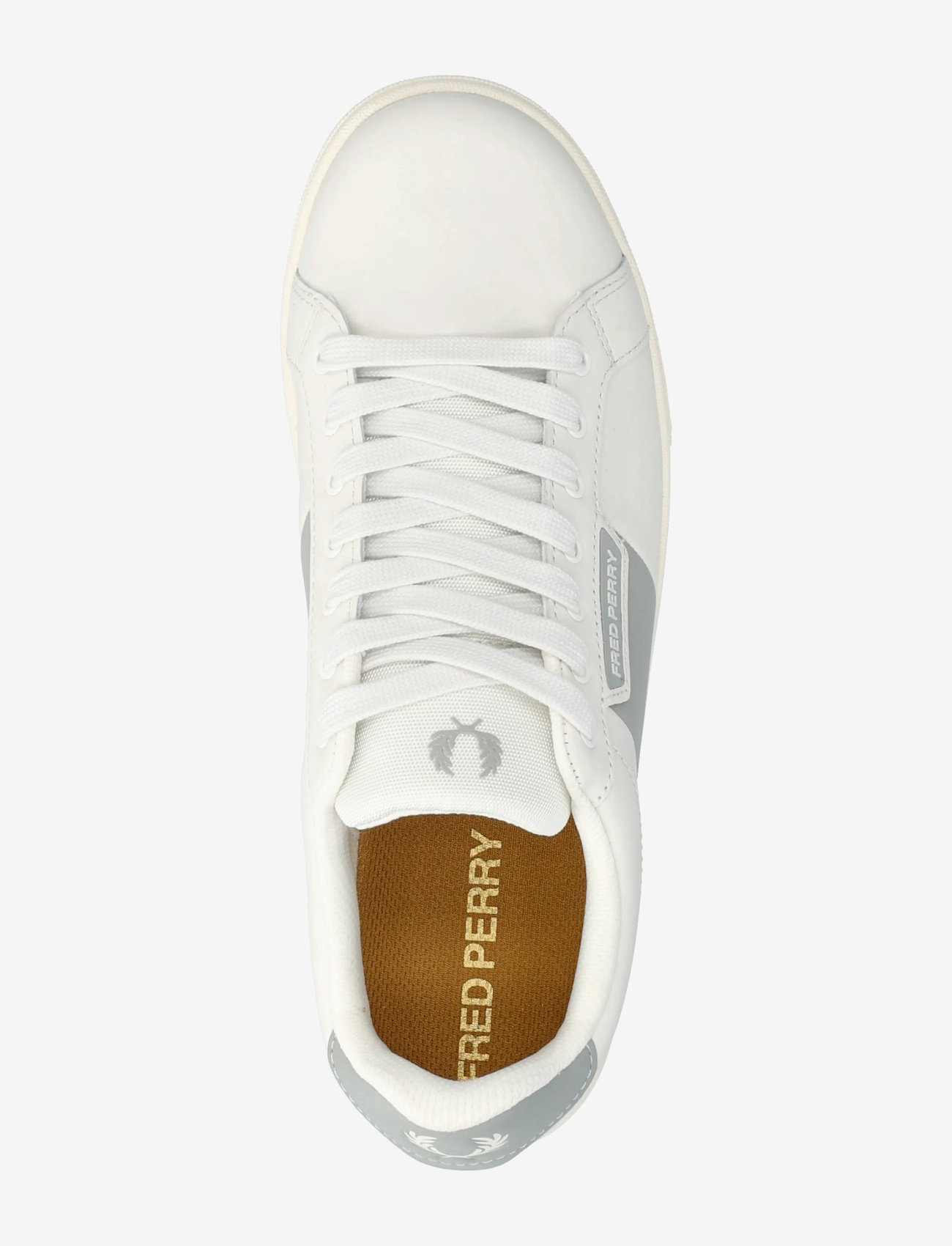 Fred Perry - B721 LEATHER / BRANDED - lave sneakers - porcelain - 3