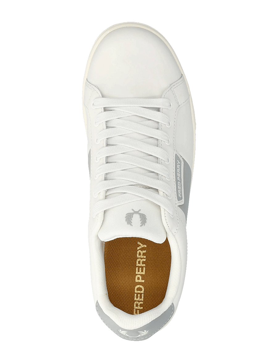 Fred Perry - B721 LEATHER / BRANDED - low-top sneaker - porcelain - 3