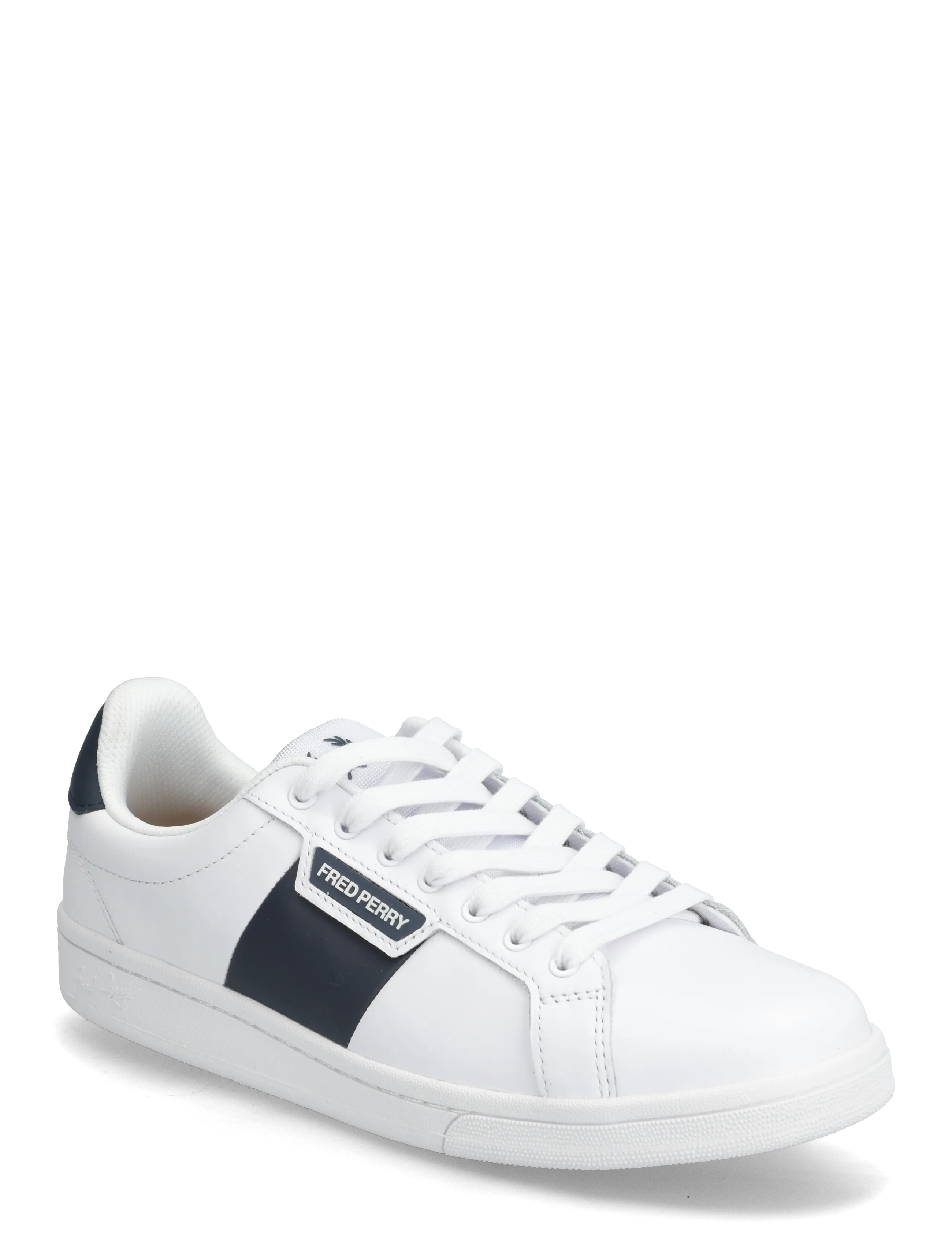 Fred Perry B721 Leather / Branded, 42, Sneakers, Weiß - Low-top Männerswear