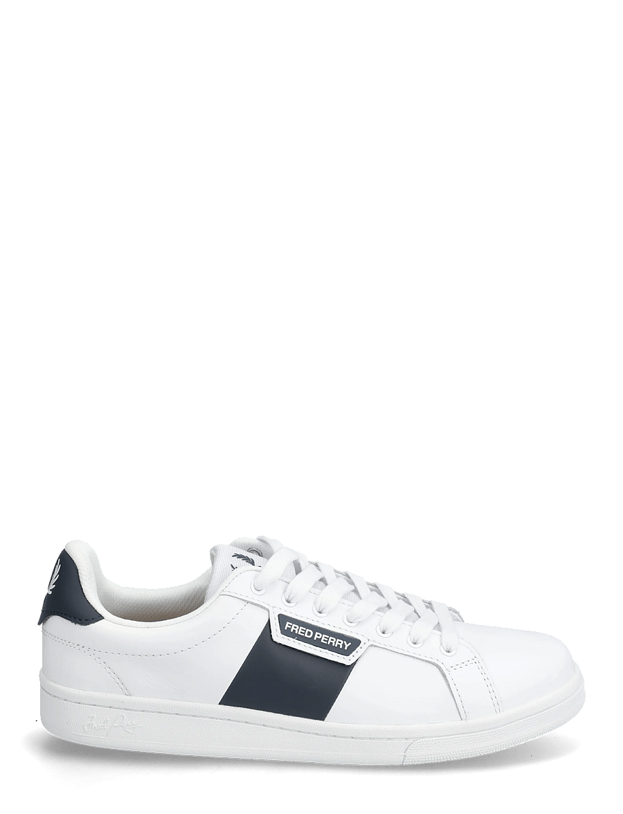 Fred Perry - B721 LEATHER / BRANDED - low-top sneaker - white - 1