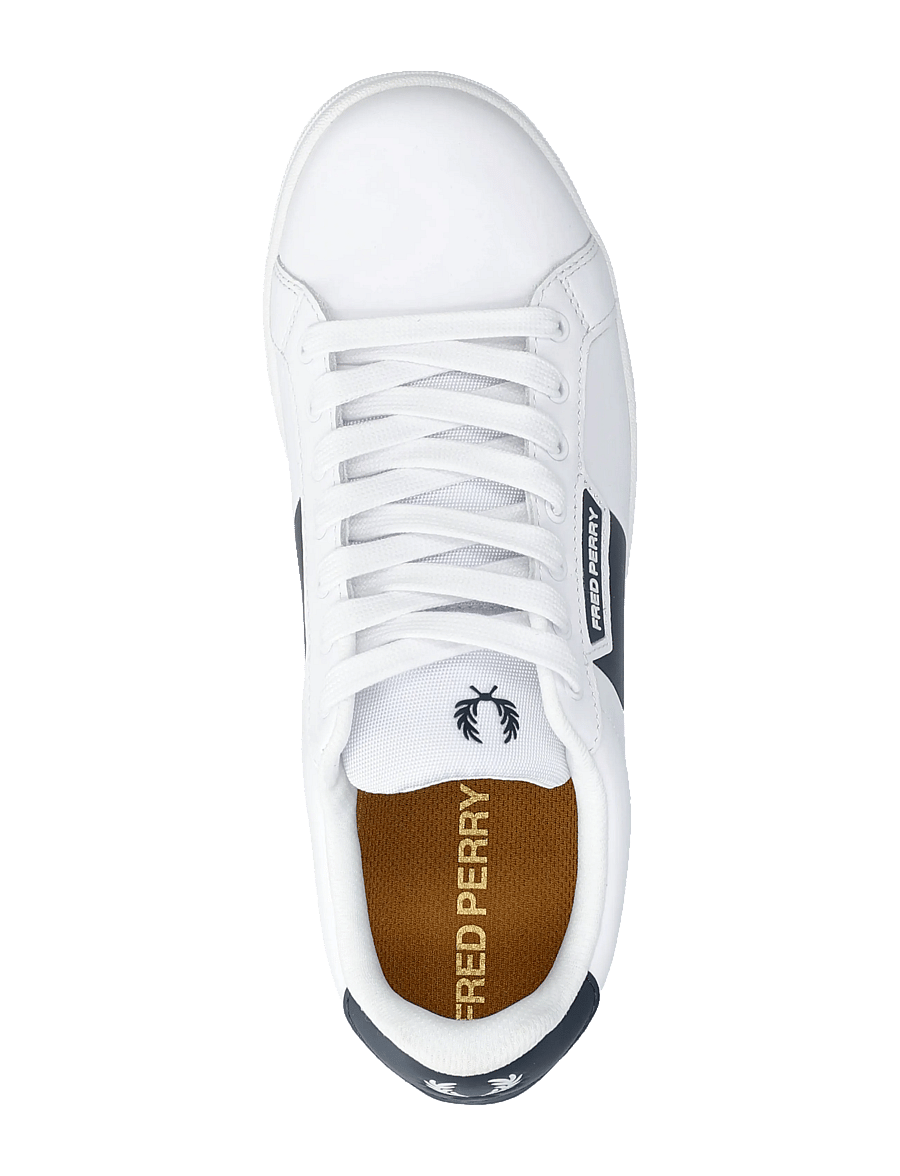 Fred Perry - B721 LEATHER / BRANDED - low-top sneaker - white - 3