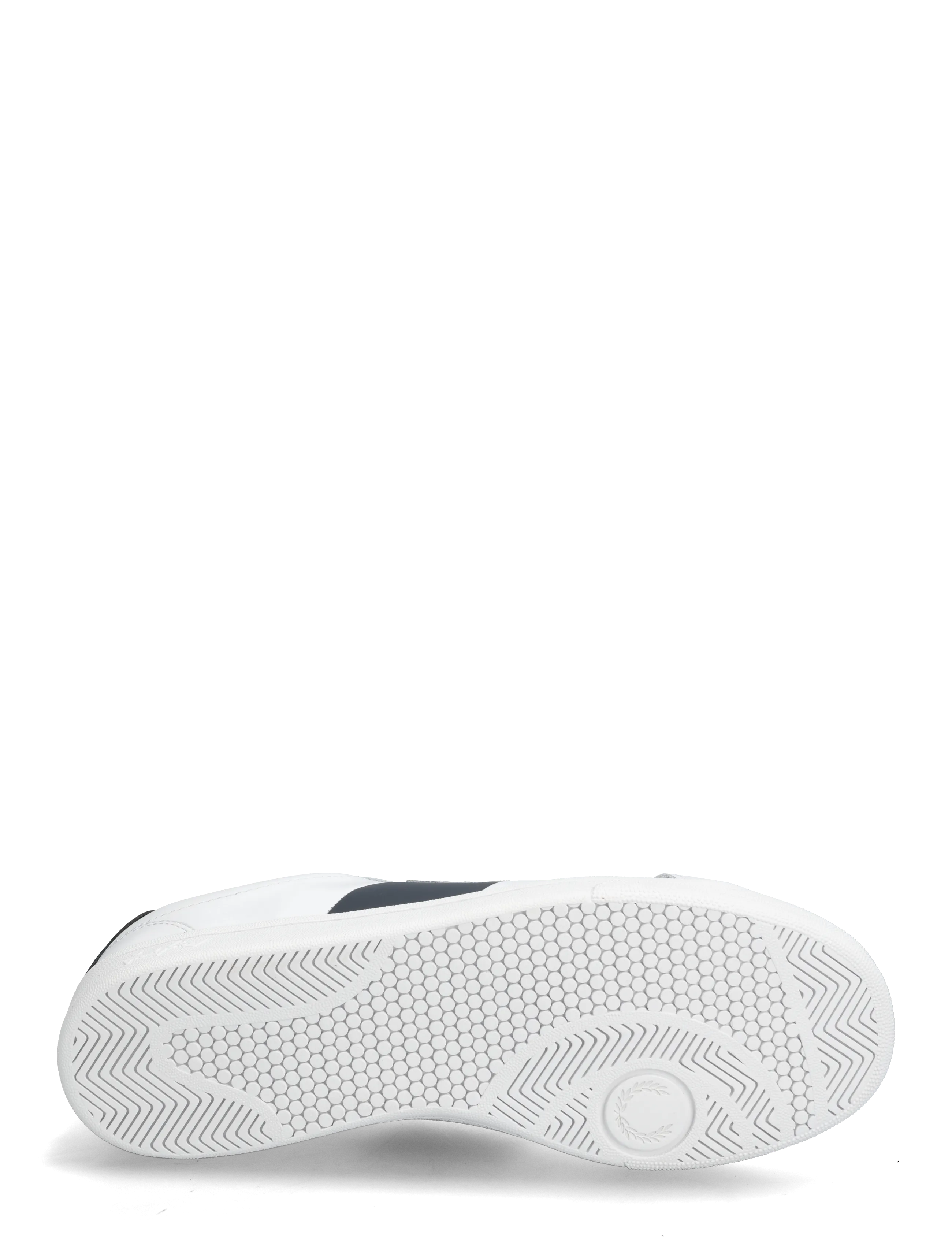 Fred Perry - B721 LEATHER / BRANDED - mænd - white - 4