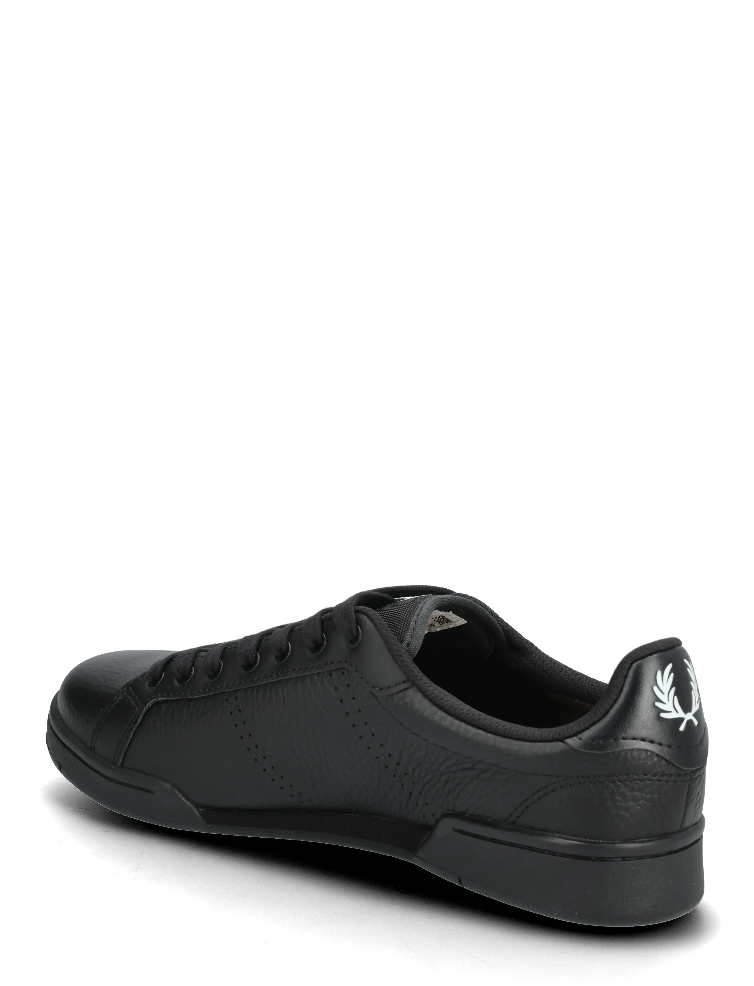 Fred Perry - B722 TEXTURED LTHR/SNCE1952 - sneakers med lavt skaft - black - 2