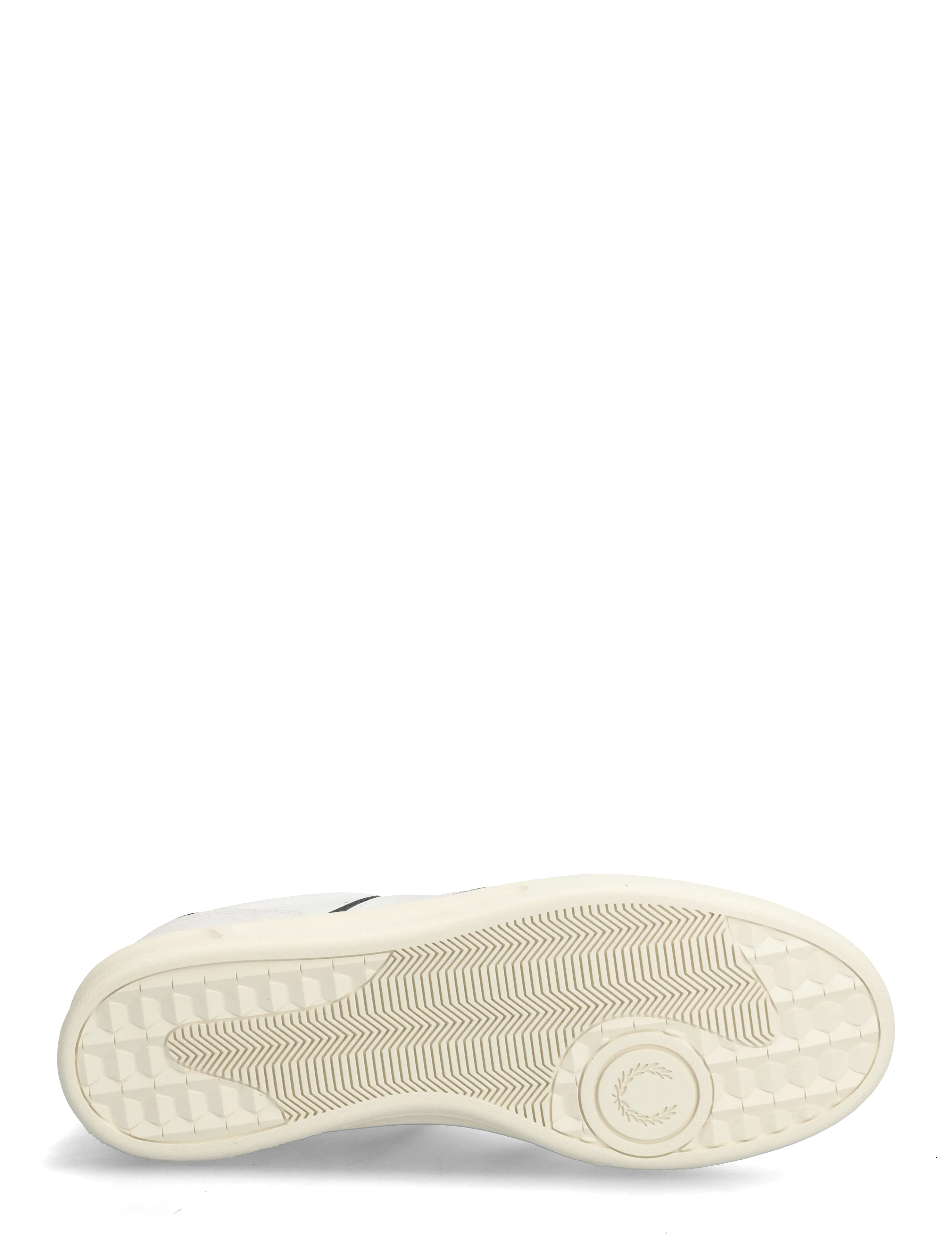 Fred Perry - B4 EMBOSSED LTHR / SUEDE - niedriger schnitt - snow white - 4
