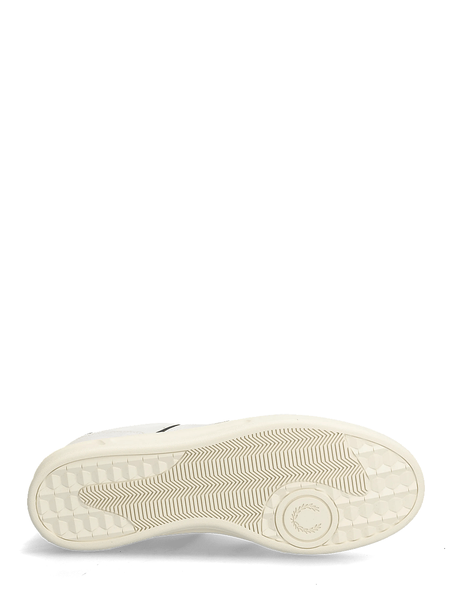 Fred Perry - B4 EMBOSSED LTHR / SUEDE - madala säärega tossud - snow white - 4