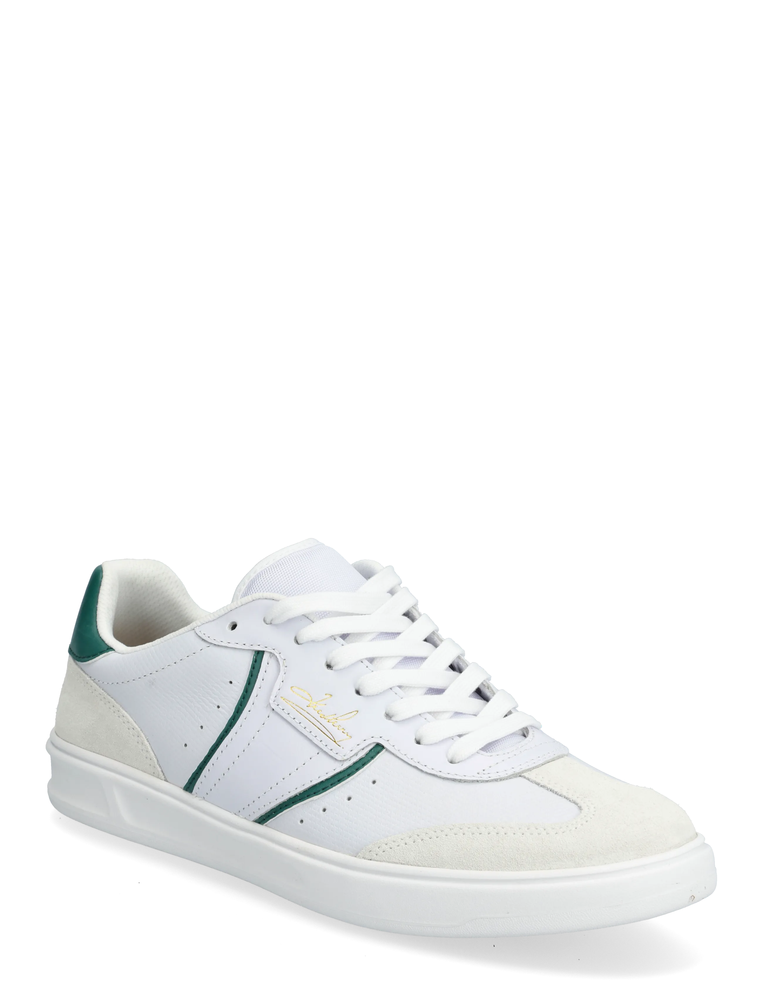 Fred Perry B4 EMBOSSED LTHR / SUEDE - Fred Perry - WHITE / white