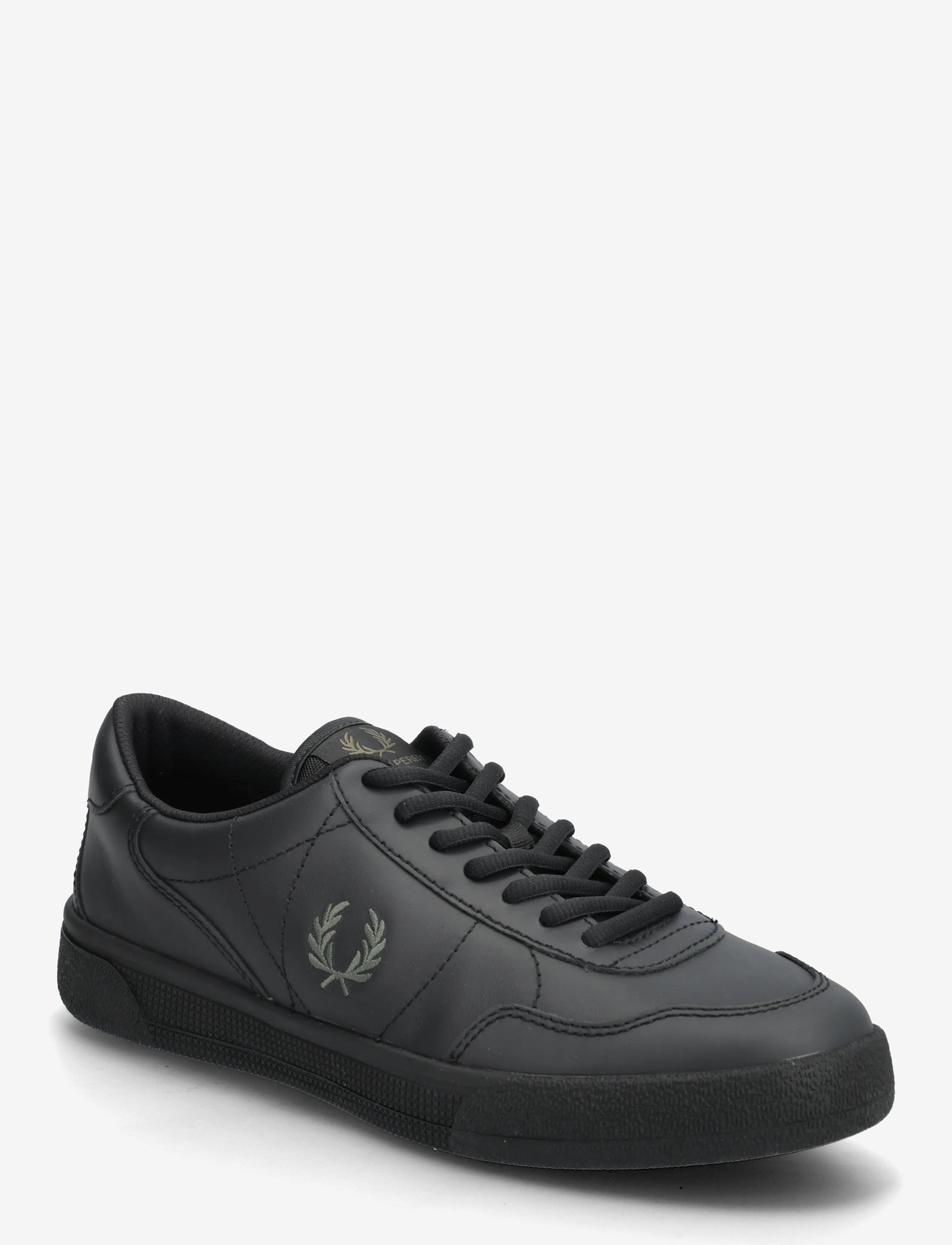 Fred Perry - B11 LEATHER - lave sneakers - black - 0