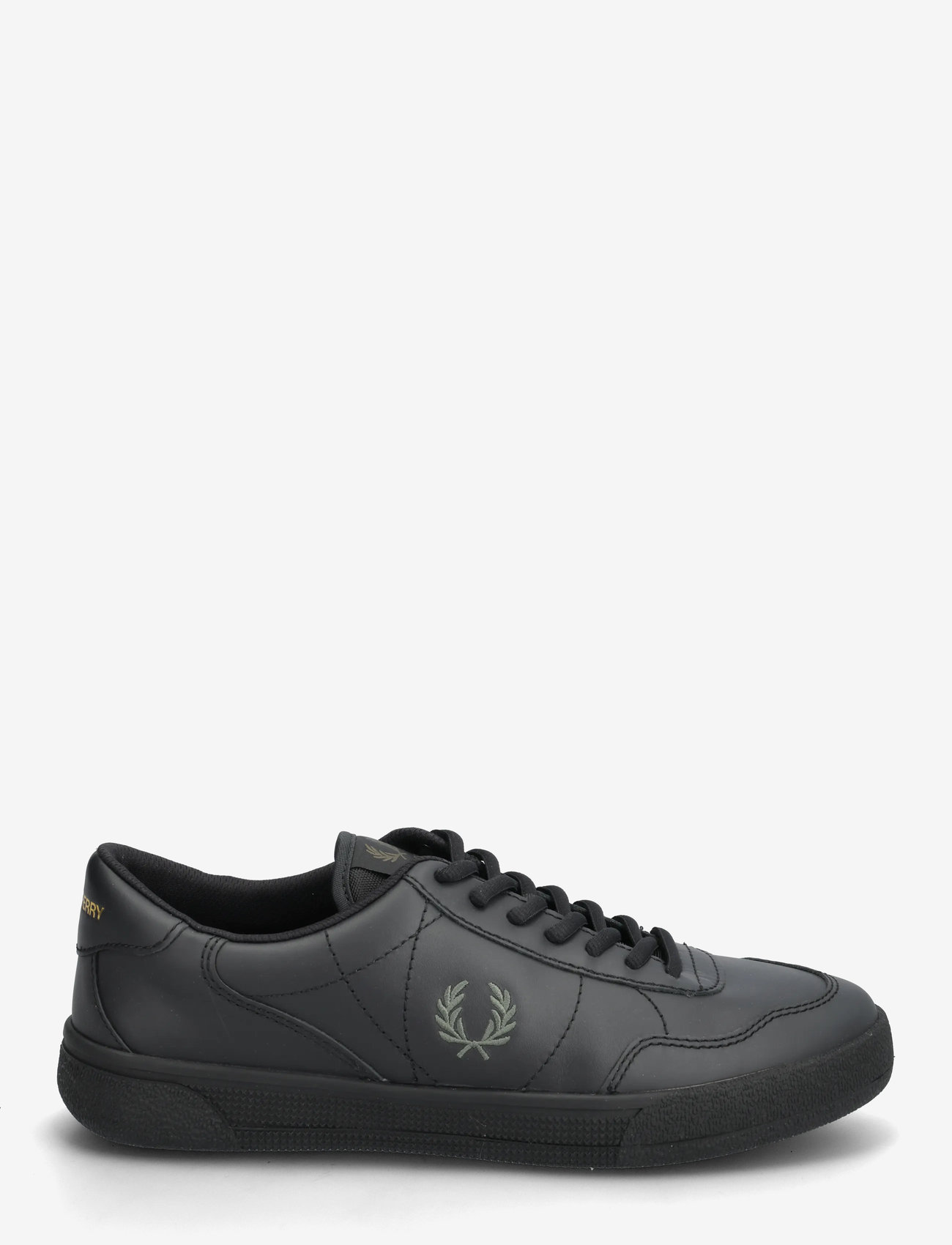 Fred Perry - B11 LEATHER - lave sneakers - black - 1