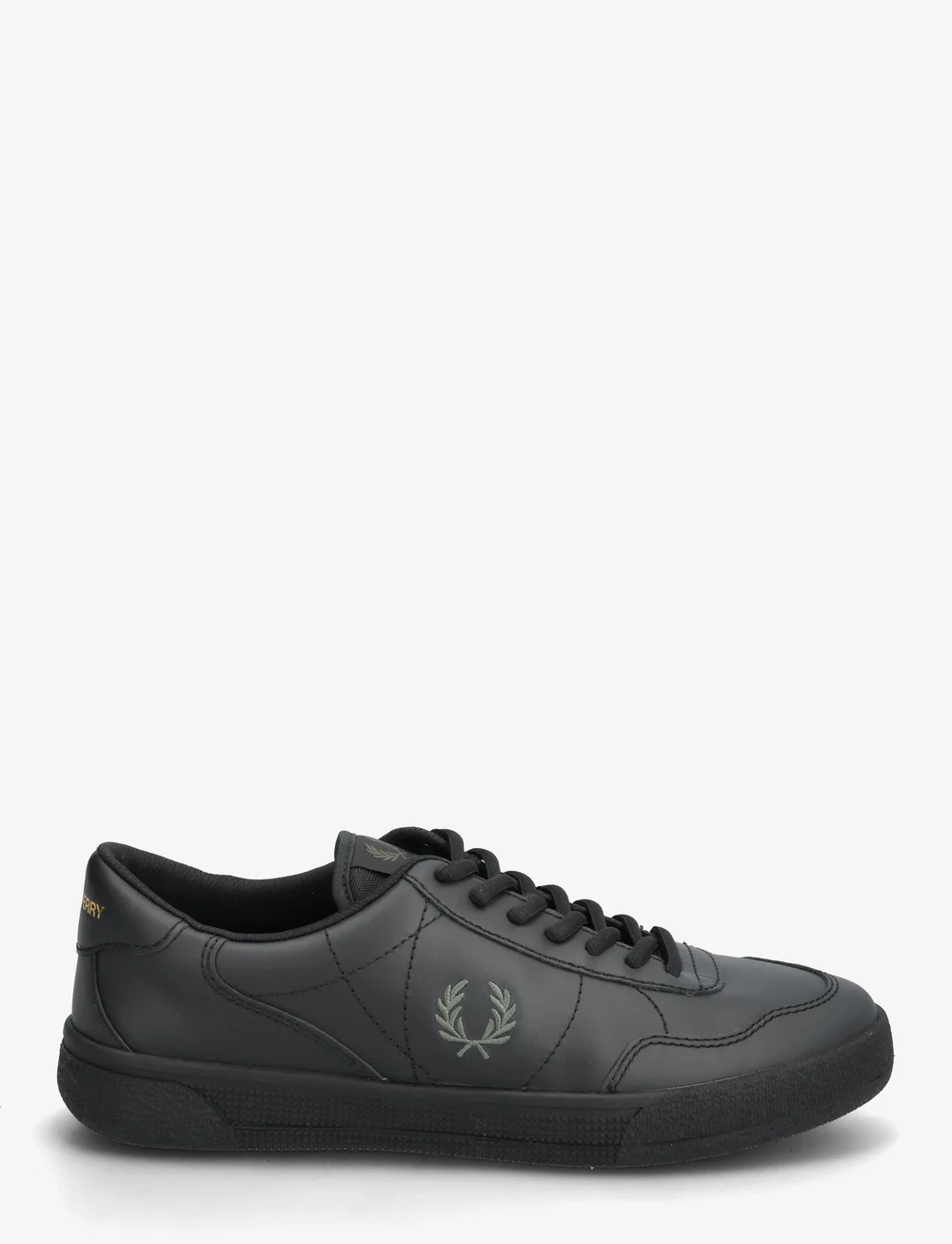 Fred Perry - B11 LEATHER - niedriger schnitt - black - 1