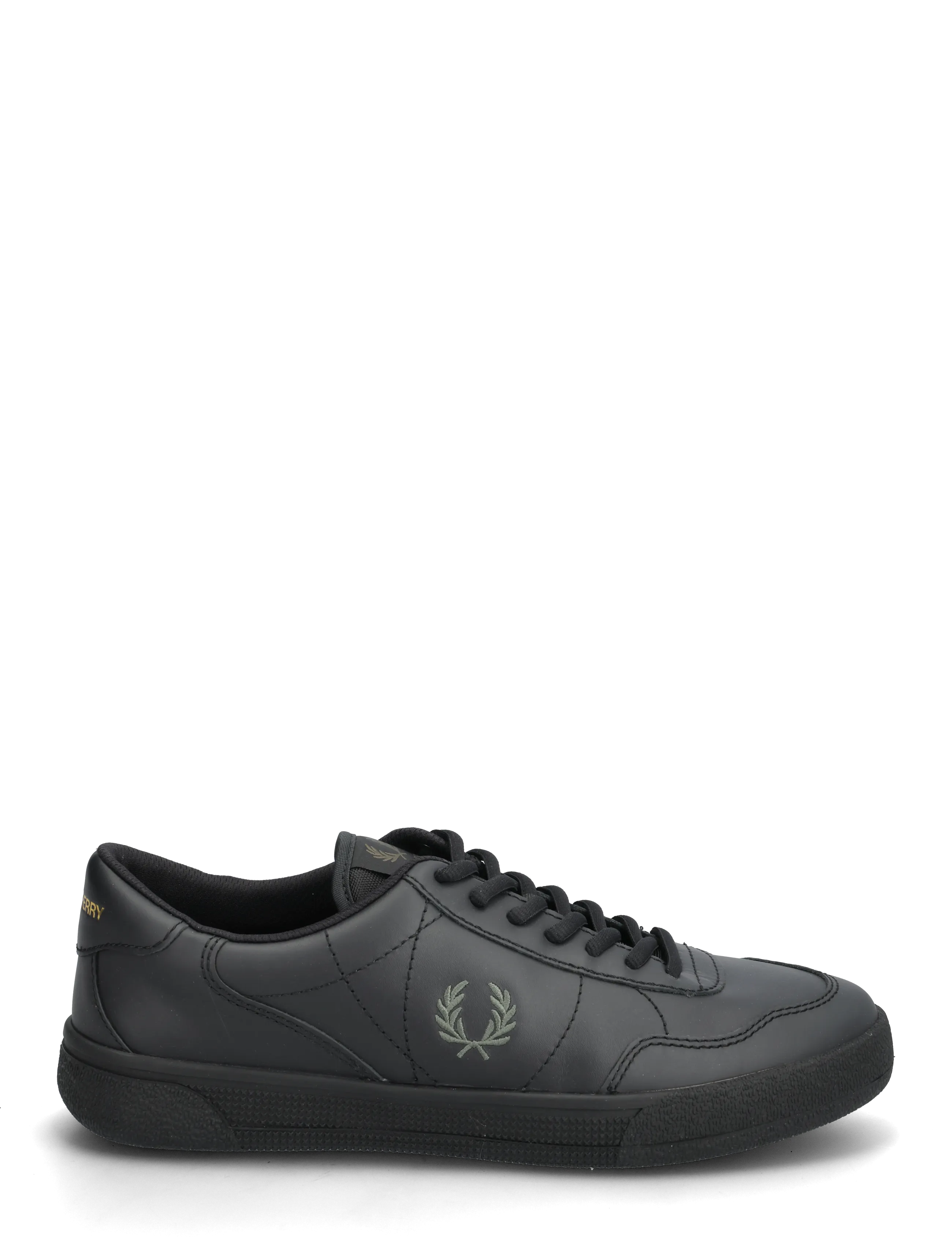 Fred Perry - B11 LEATHER - mænd - black - 1