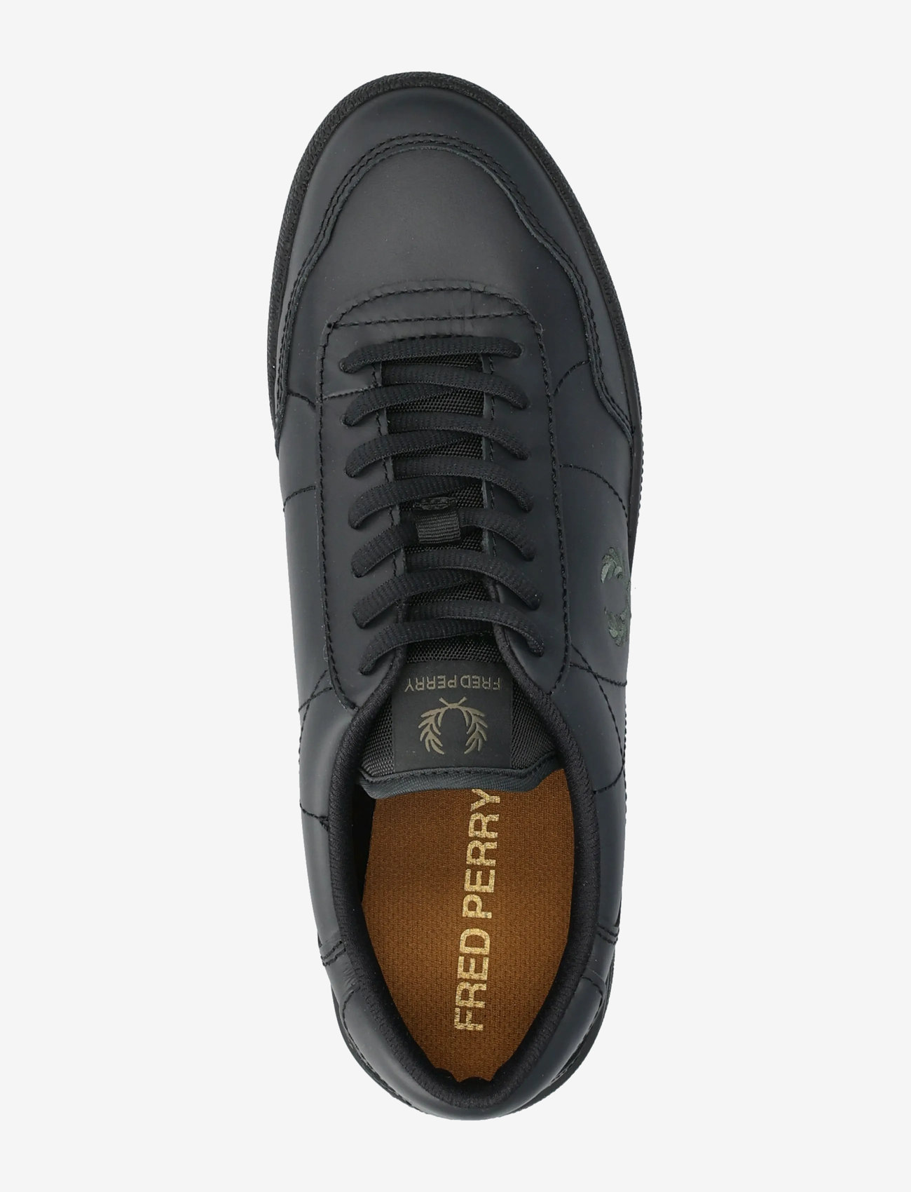 Fred Perry - B11 LEATHER - lave sneakers - black - 3