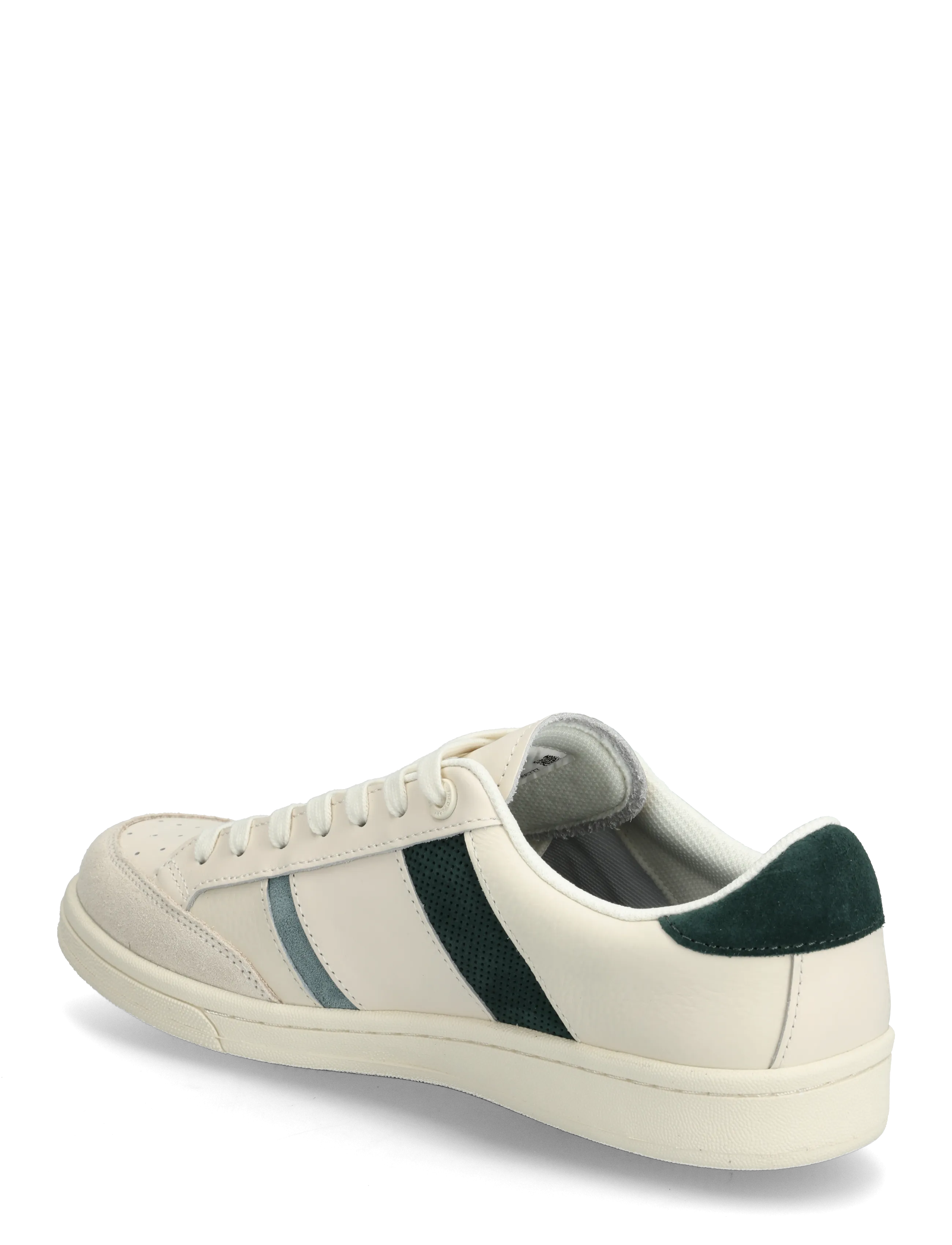 Fred Perry - B725 LEATHER/ SUEDE - låga sneakers - ecru - 2