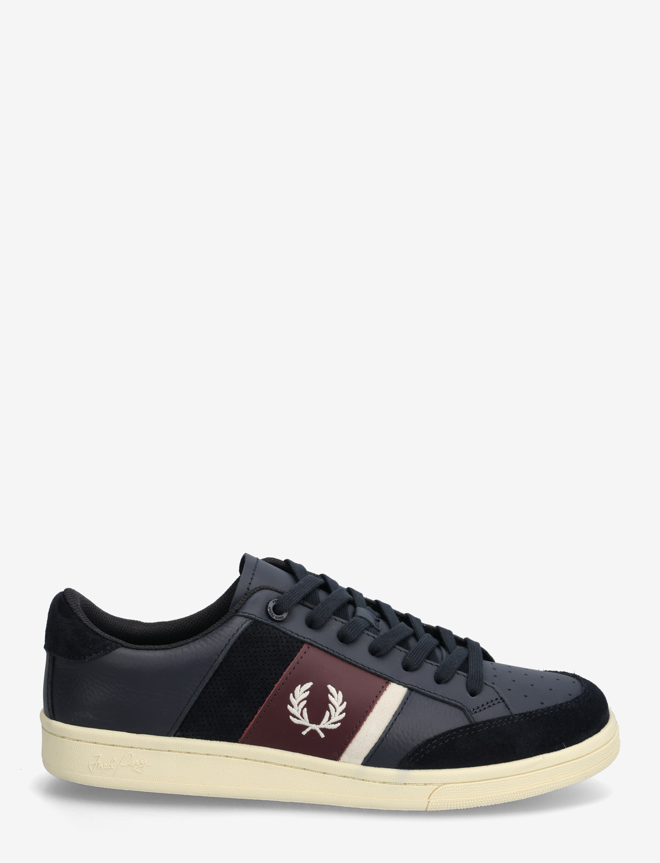 Fred Perry - B725 LEATHER/ SUEDE - låga sneakers - navy - 1