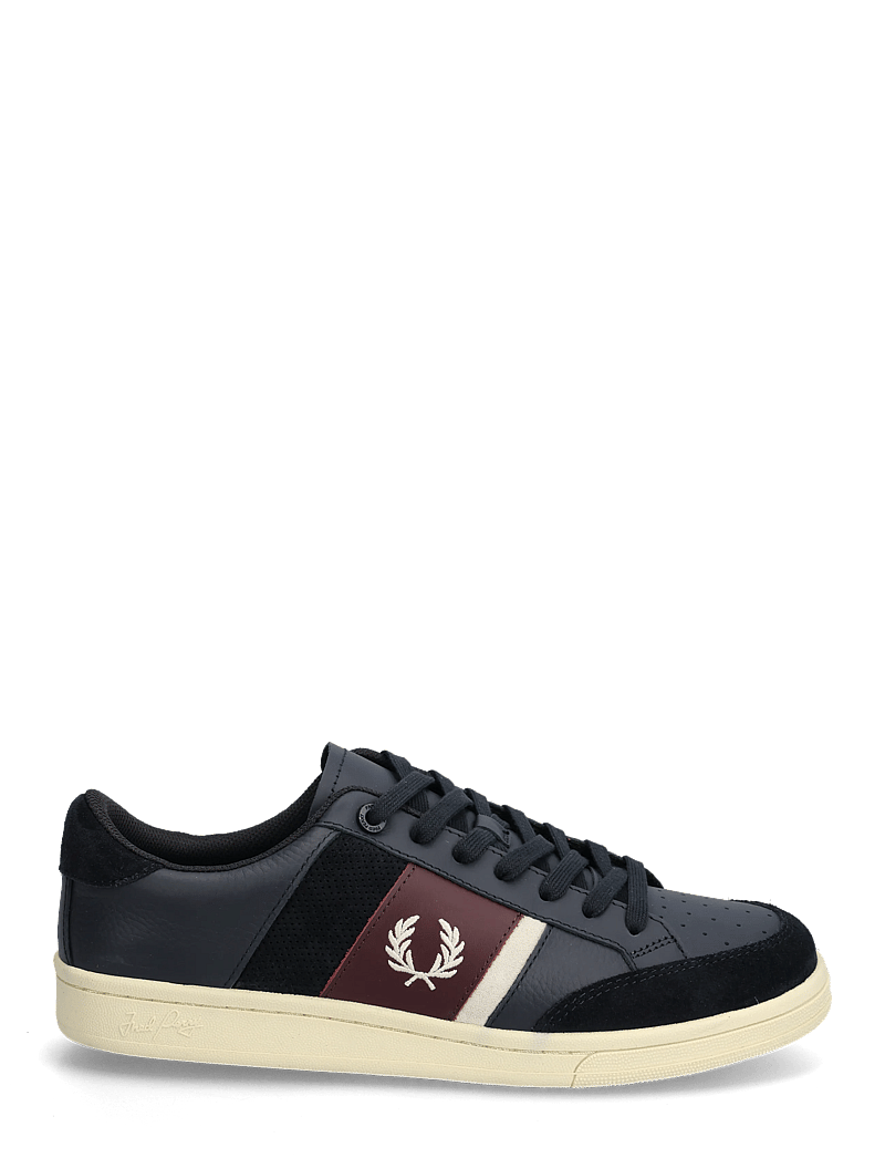 Fred Perry - B725 LEATHER/ SUEDE - madala säärega tossud - navy - 1