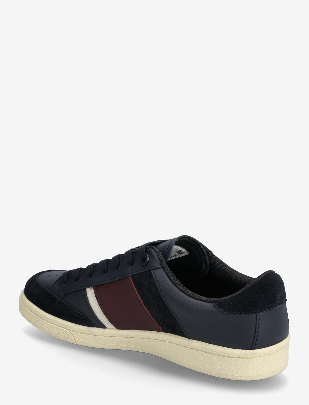 Fred Perry - B725 LEATHER/ SUEDE - låga sneakers - navy - 2