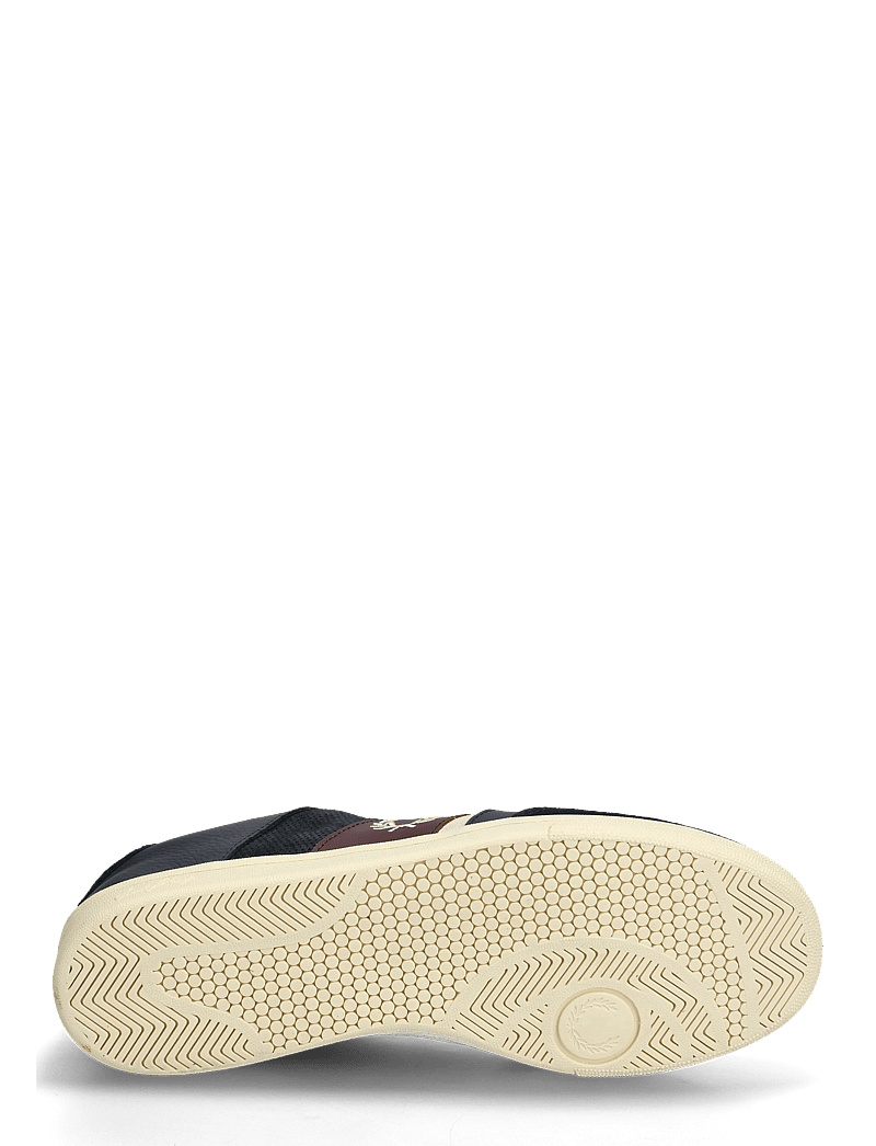 Fred Perry - B725 LEATHER/ SUEDE - madala säärega tossud - navy - 4
