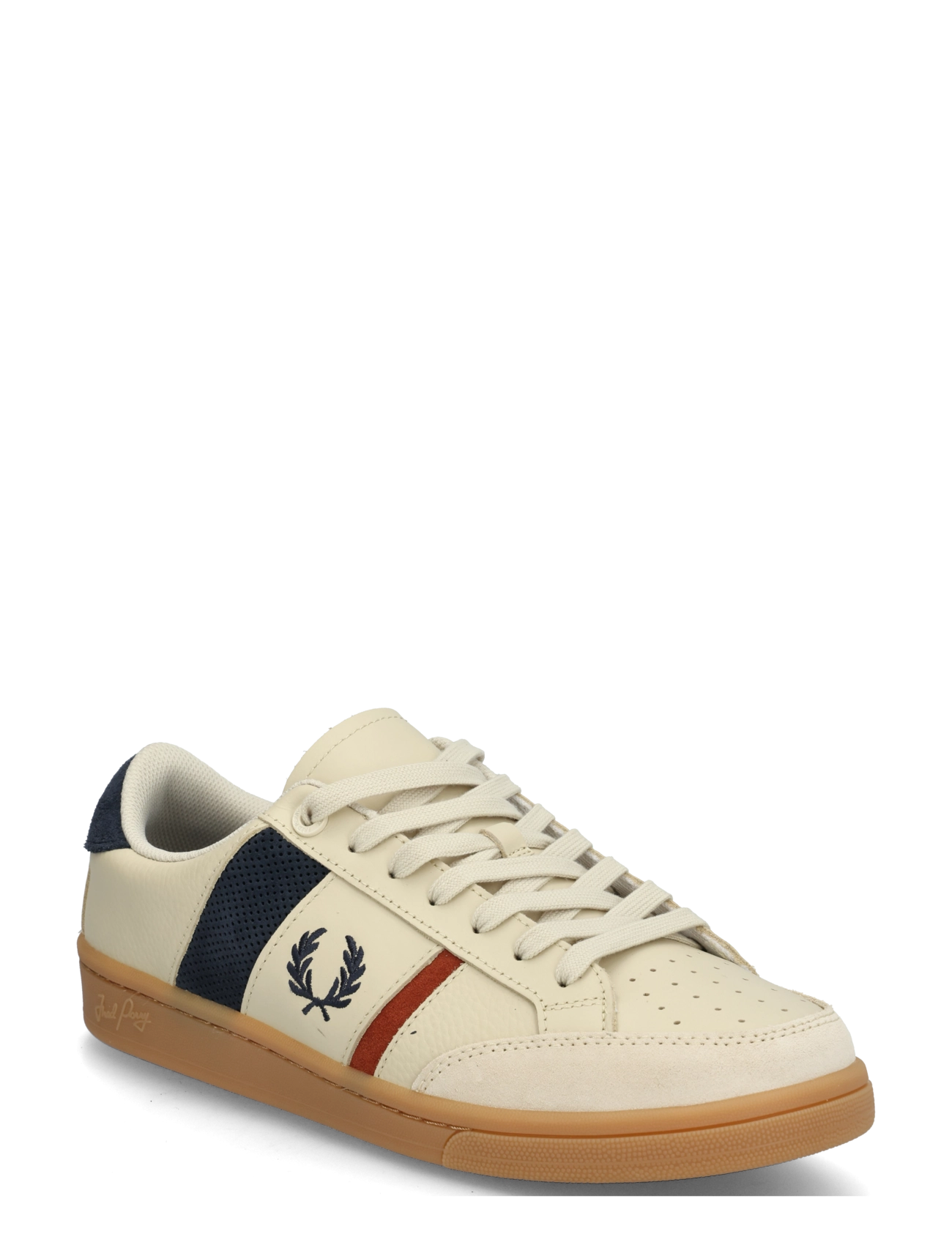 Fred Perry B725 Leather/ Suede låga sneakers herr – bild 2