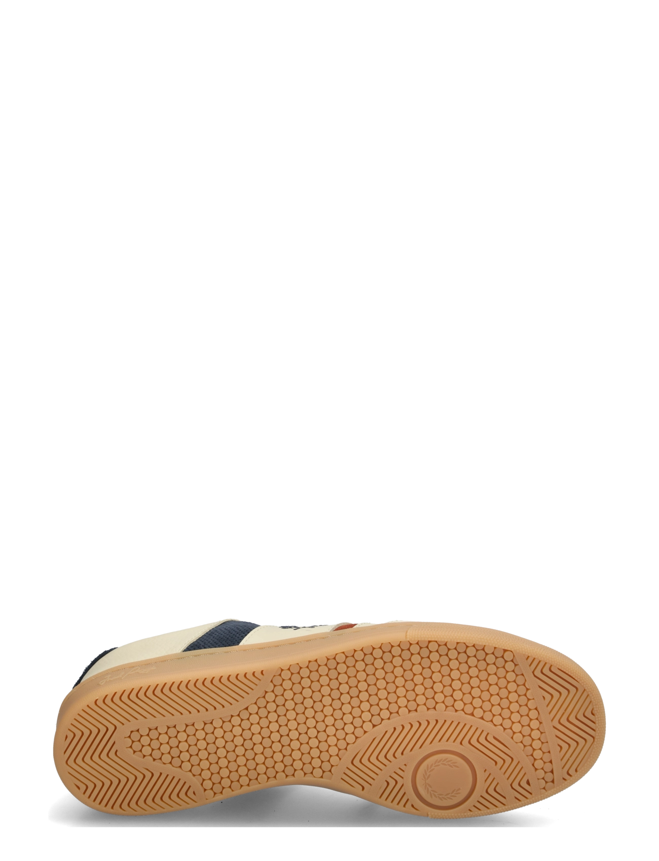 Fred Perry - B725 LEATHER/ SUEDE - låga sneakers - oatmeal - 4