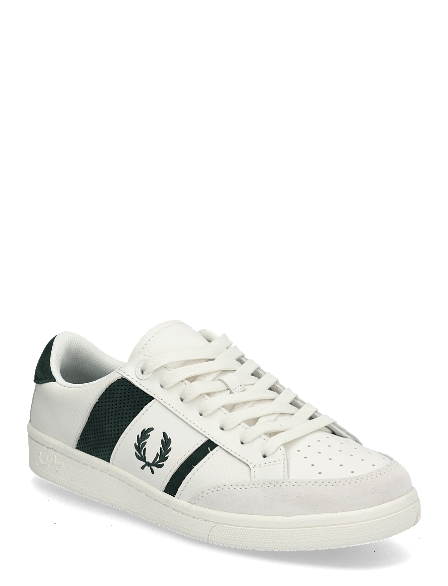 Fred Perry - B725 LEATHER/ SUEDE - nach anlass kaufen - snow white - 0
