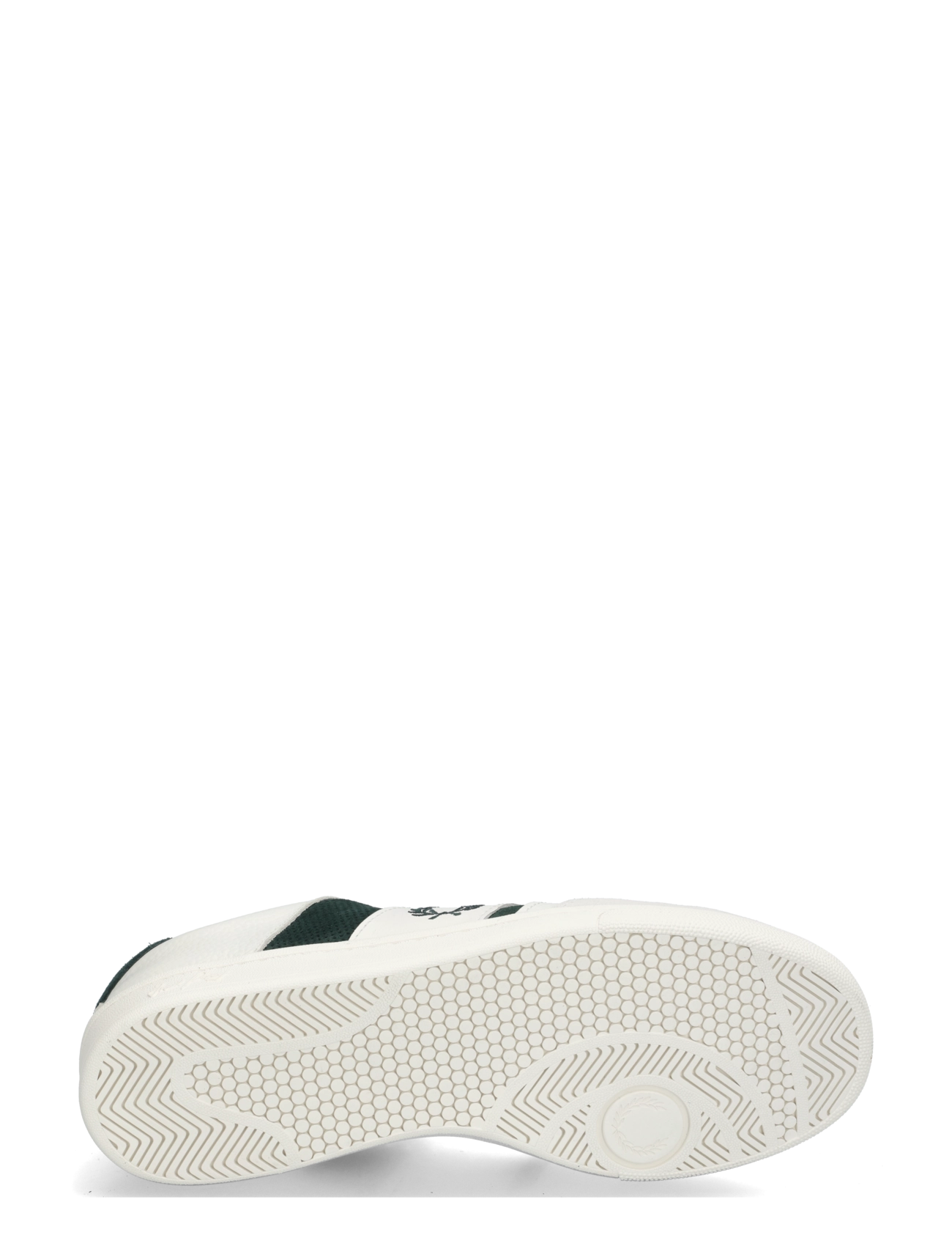 Fred Perry - B725 LEATHER/ SUEDE - low-top sneaker - snow white - 4
