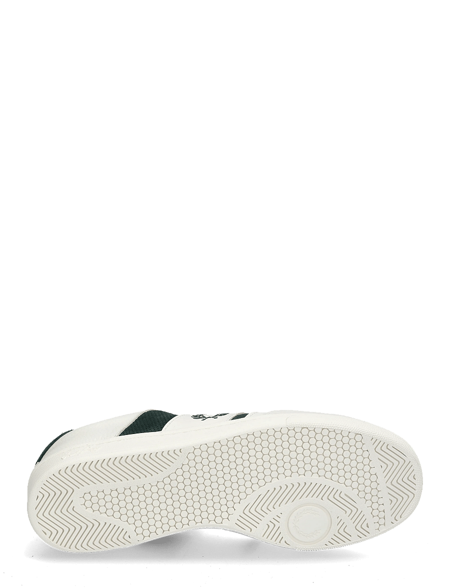 Fred Perry - B725 LEATHER/ SUEDE - nach anlass kaufen - snow white - 4
