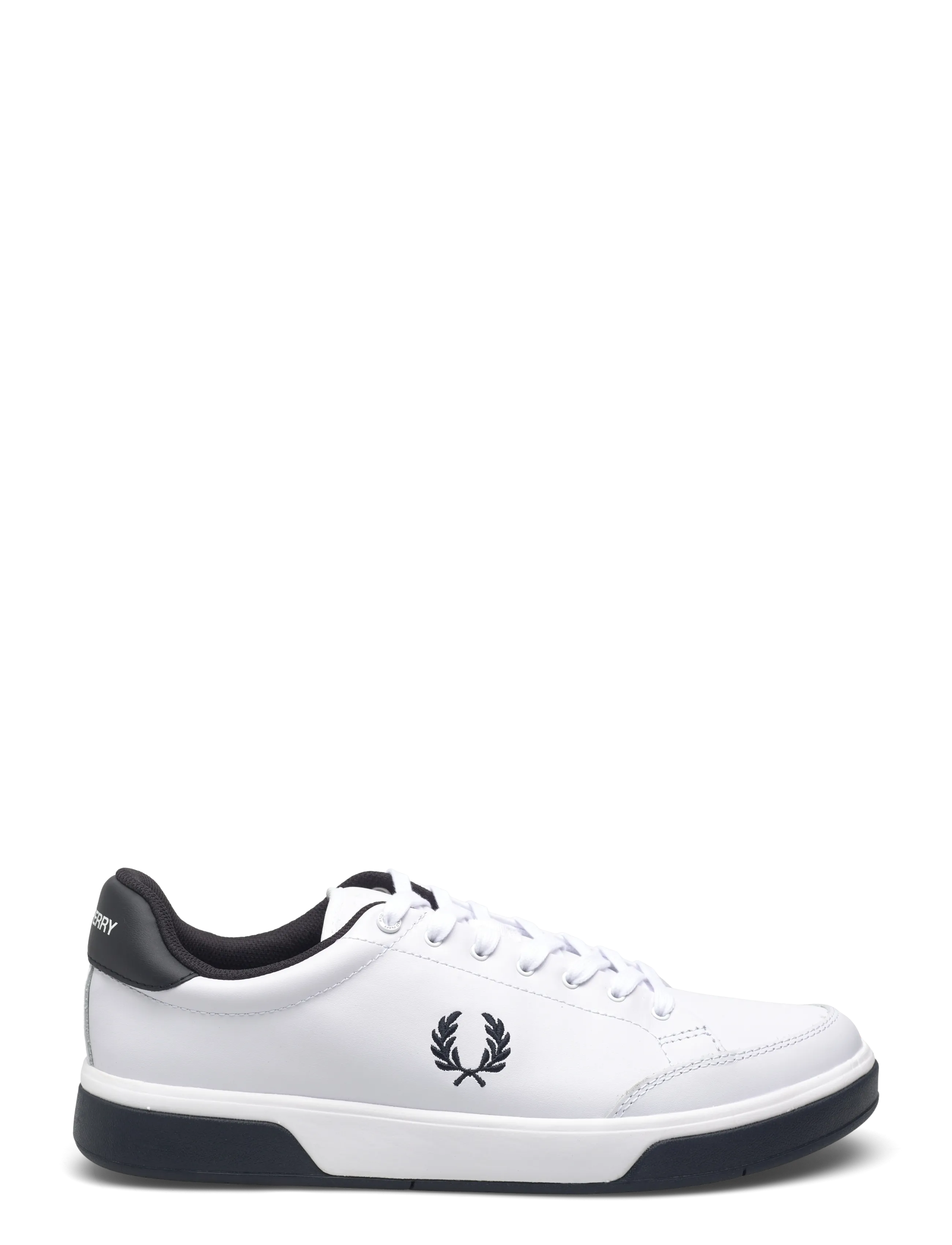 Fred Perry - B301 LEATHER - lágir strigaskór - white - 1