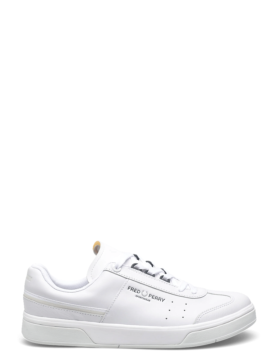 Fred Perry - B302 LEATHER - niedriger schnitt - white - 1