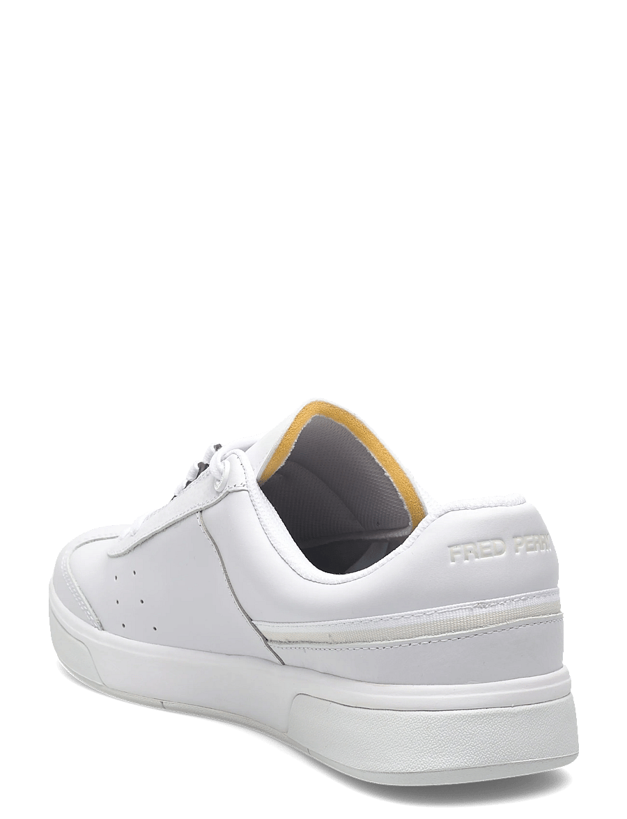 Fred Perry - B302 LEATHER - niedriger schnitt - white - 2