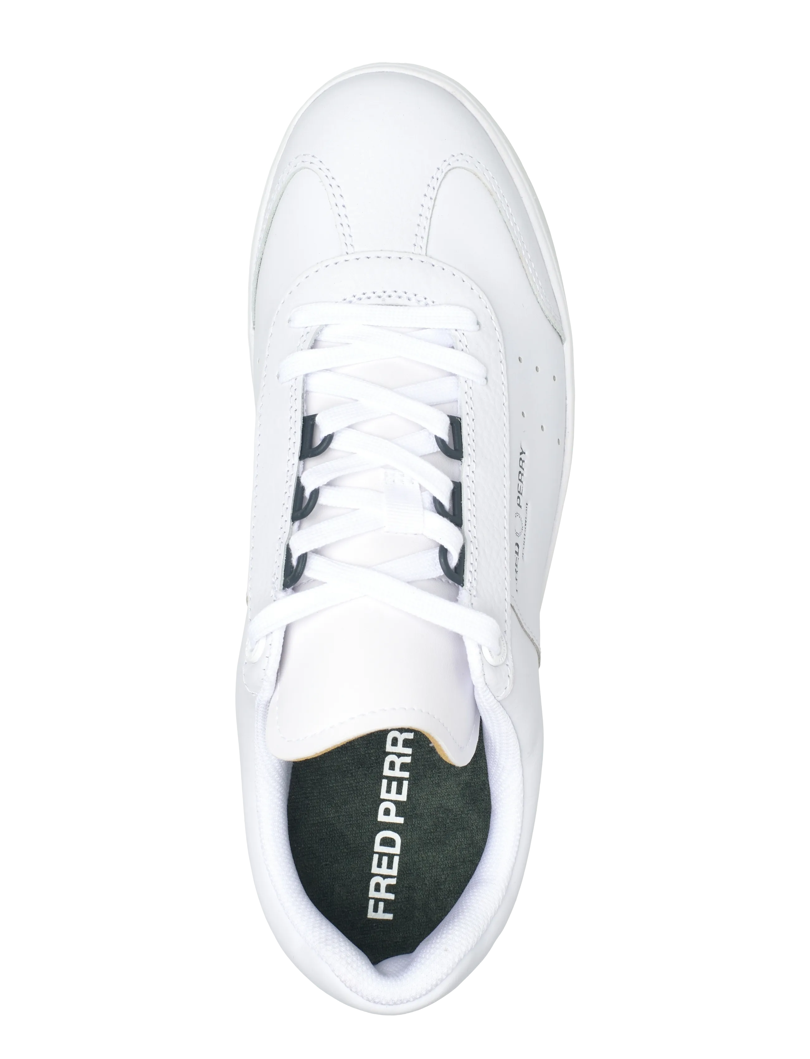 Fred Perry - B302 LEATHER - przed kostkę - white - 3