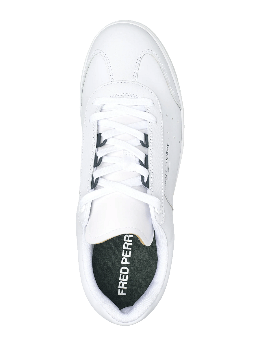 Fred Perry - B302 LEATHER - niedriger schnitt - white - 3
