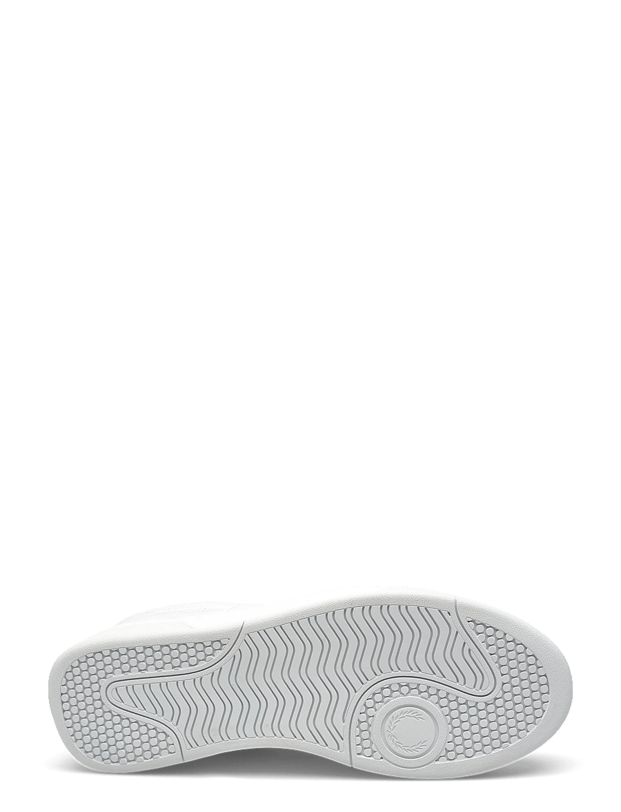Fred Perry - B302 LEATHER - niedriger schnitt - white - 4