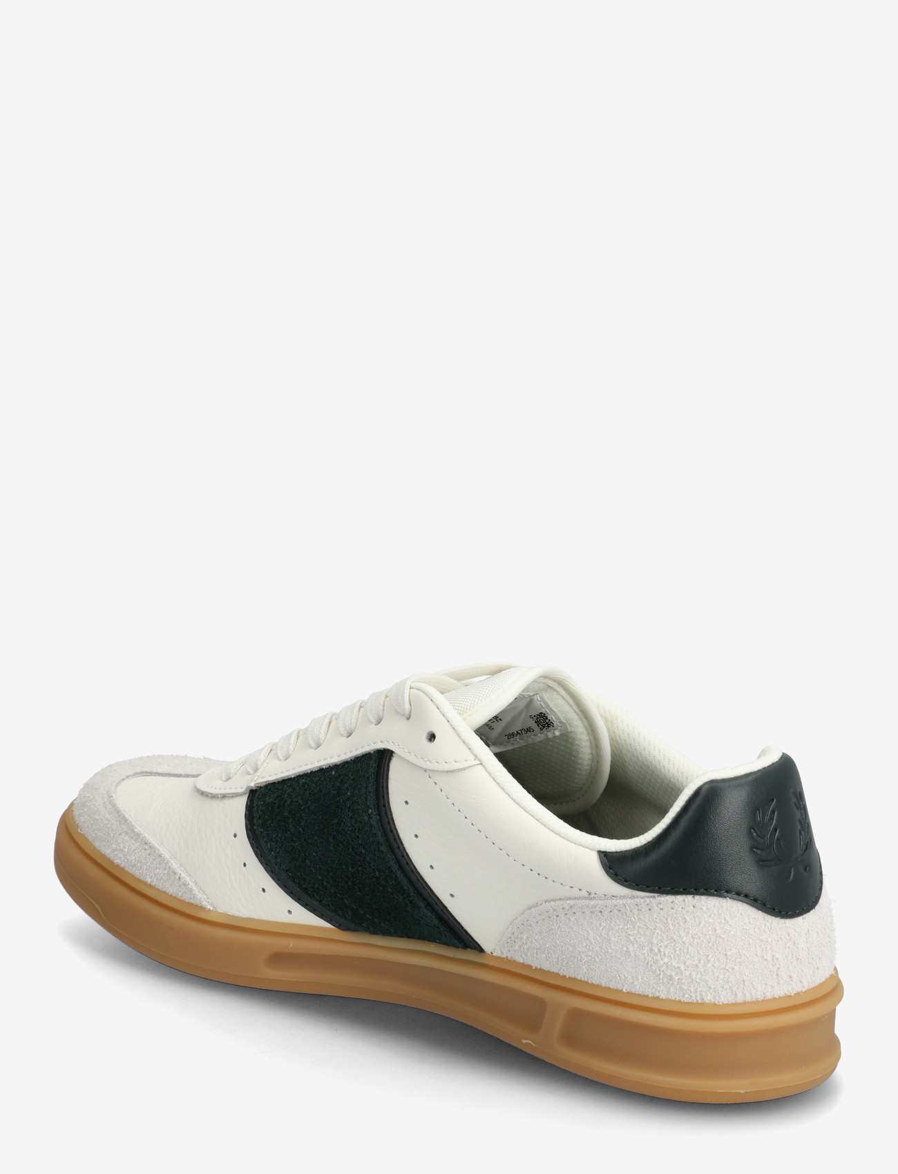 Fred Perry - B4 TEXTURED LTHR / SUEDE - lave sneakers - light ecru - 2