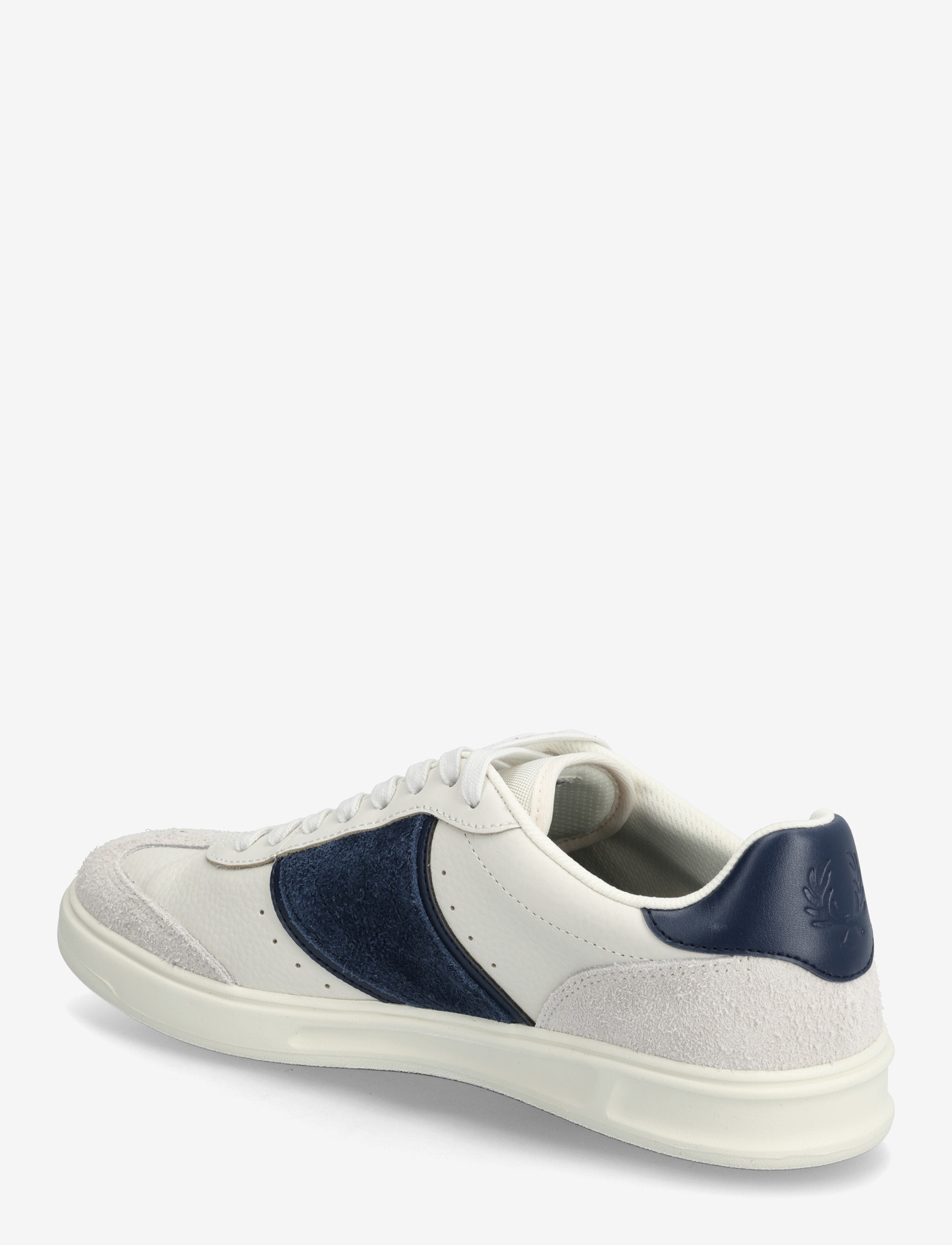 Fred Perry - B4 TEXTURED LTHR / SUEDE - niedriger schnitt - porcelain - 2