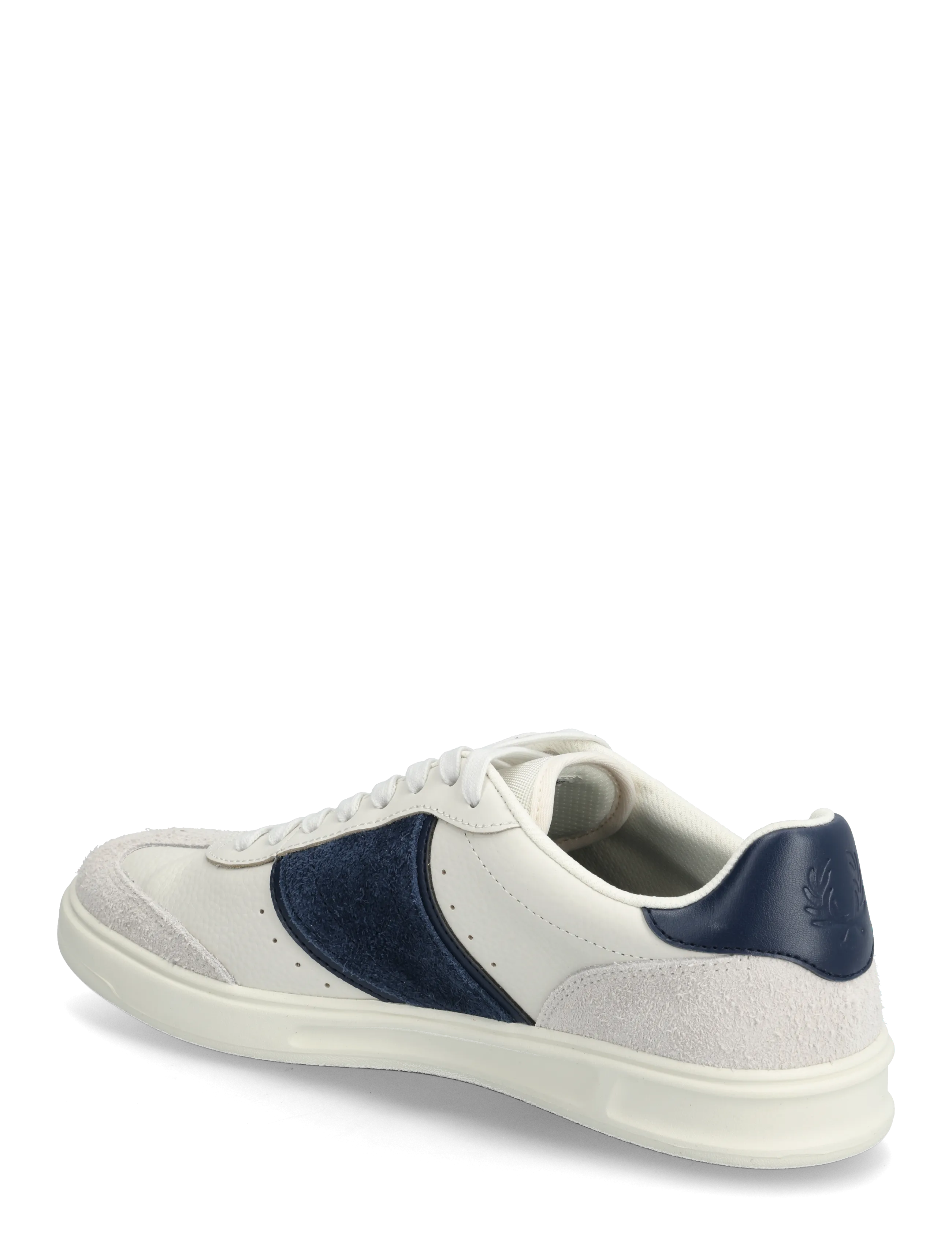 Fred Perry - B4 TEXTURED LTHR / SUEDE - madala säärega tossud - porcelain - 2