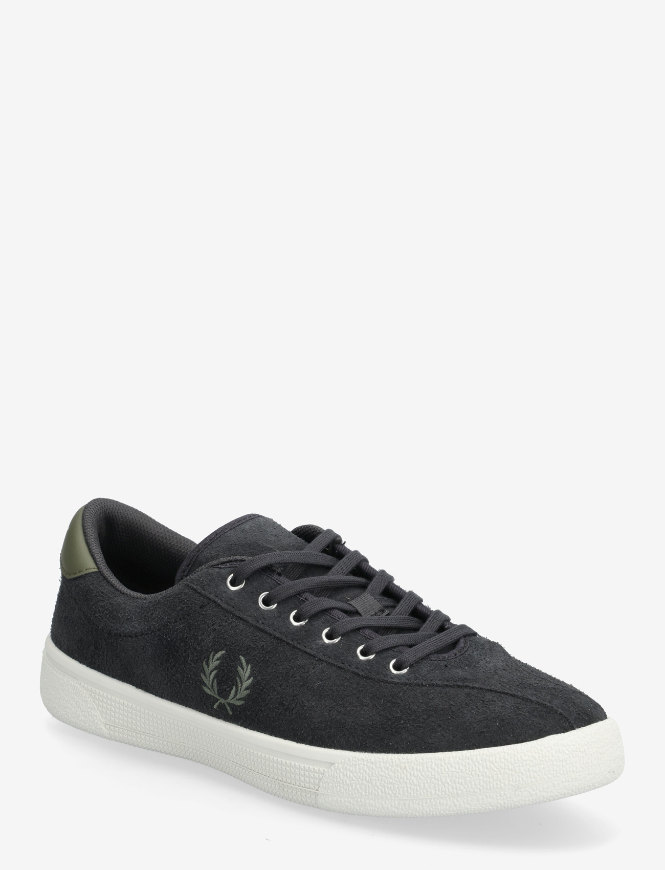 Fred Perry - TENNIS SHOE SUEDE - niedriger schnitt - anchor grey - 0