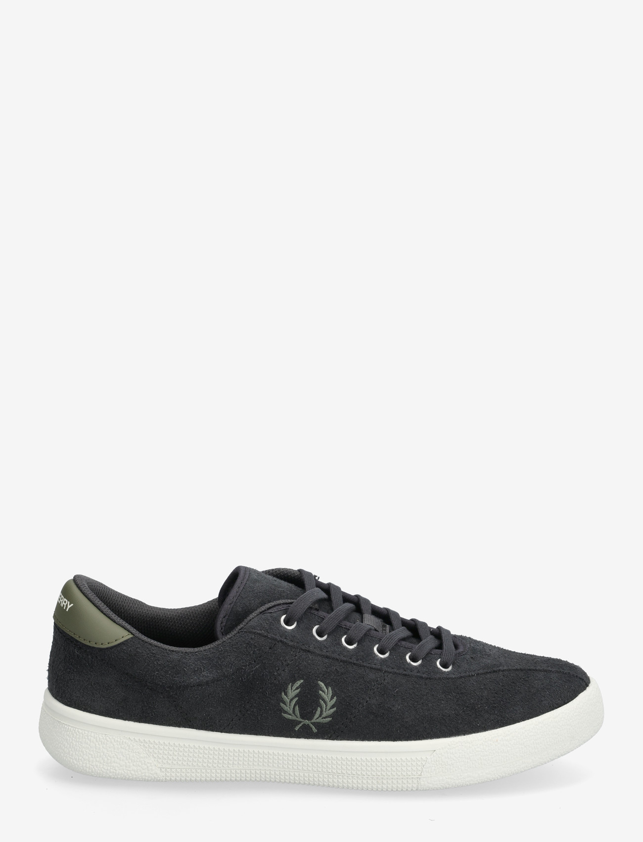 Fred Perry - TENNIS SHOE SUEDE - niedriger schnitt - anchor grey - 1