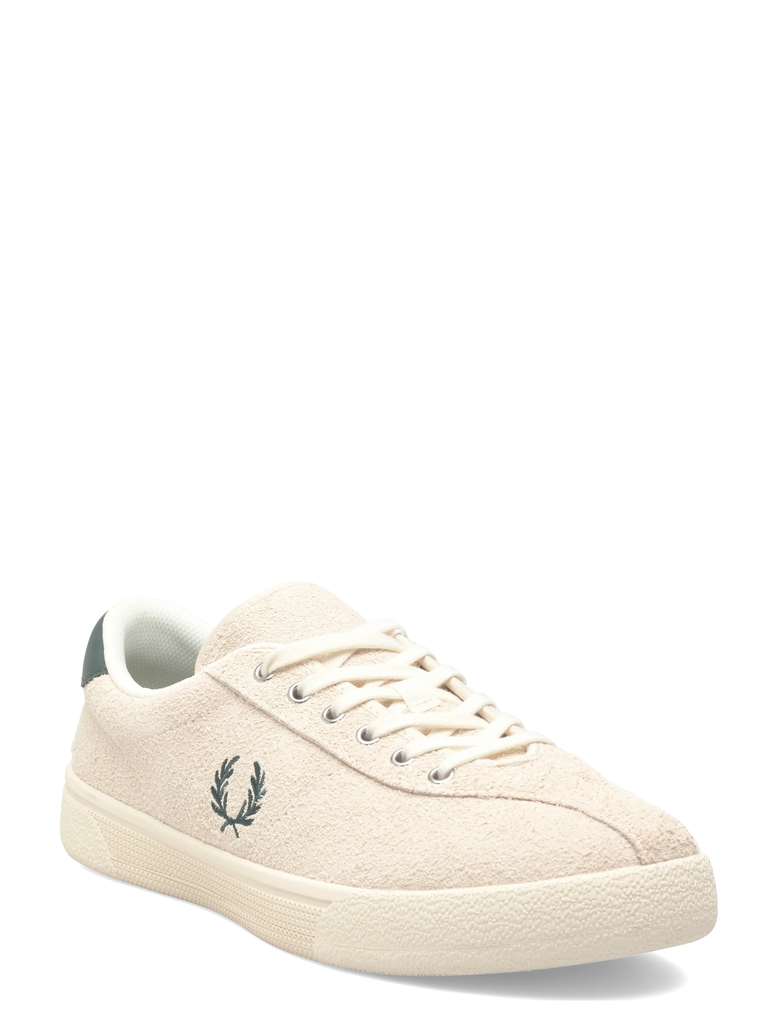 Fred Perry TENNIS SHOE SUEDE - Shoes - ECRU / cream
