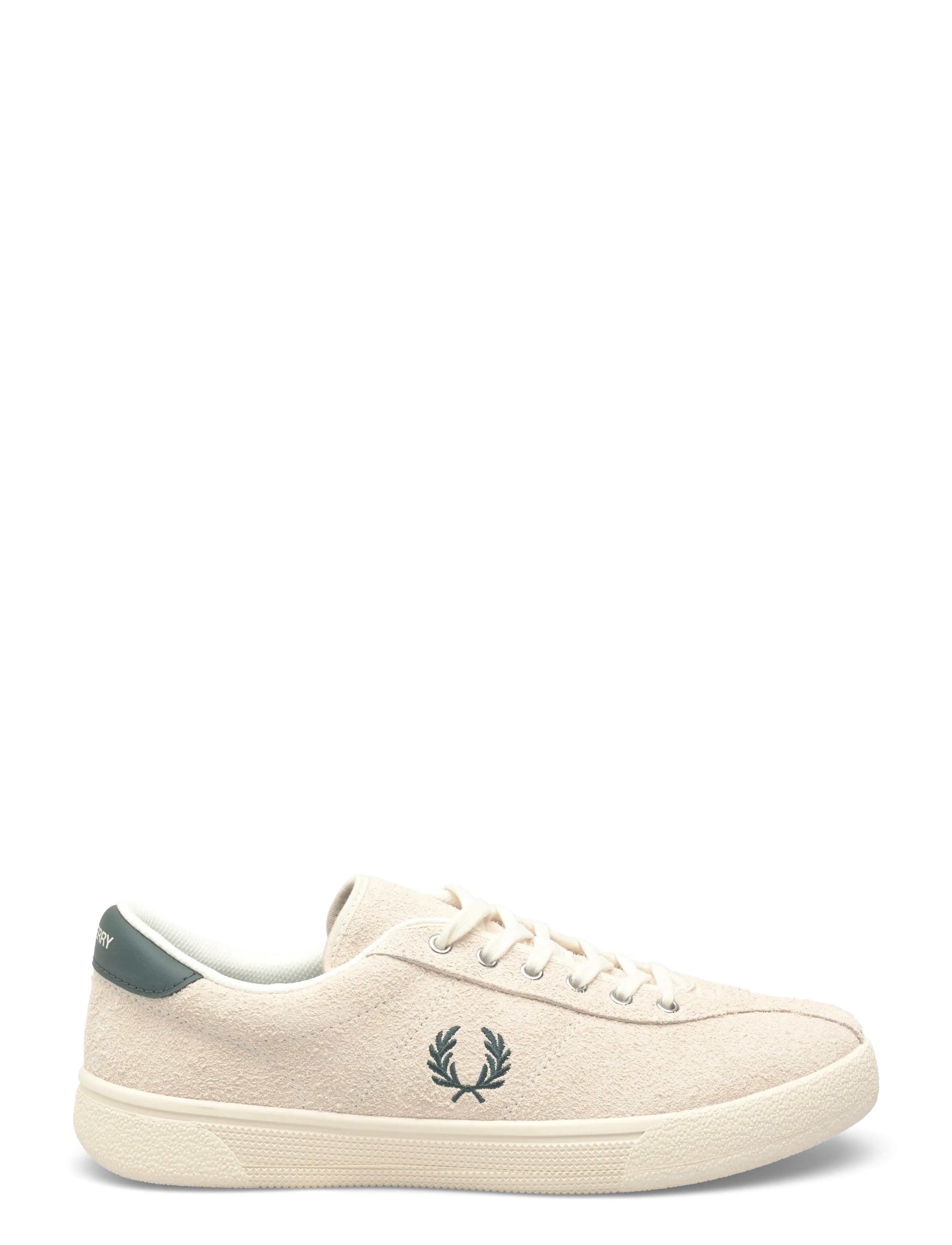 Fred Perry - TENNIS SHOE SUEDE - niedriger schnitt - ecru - 1