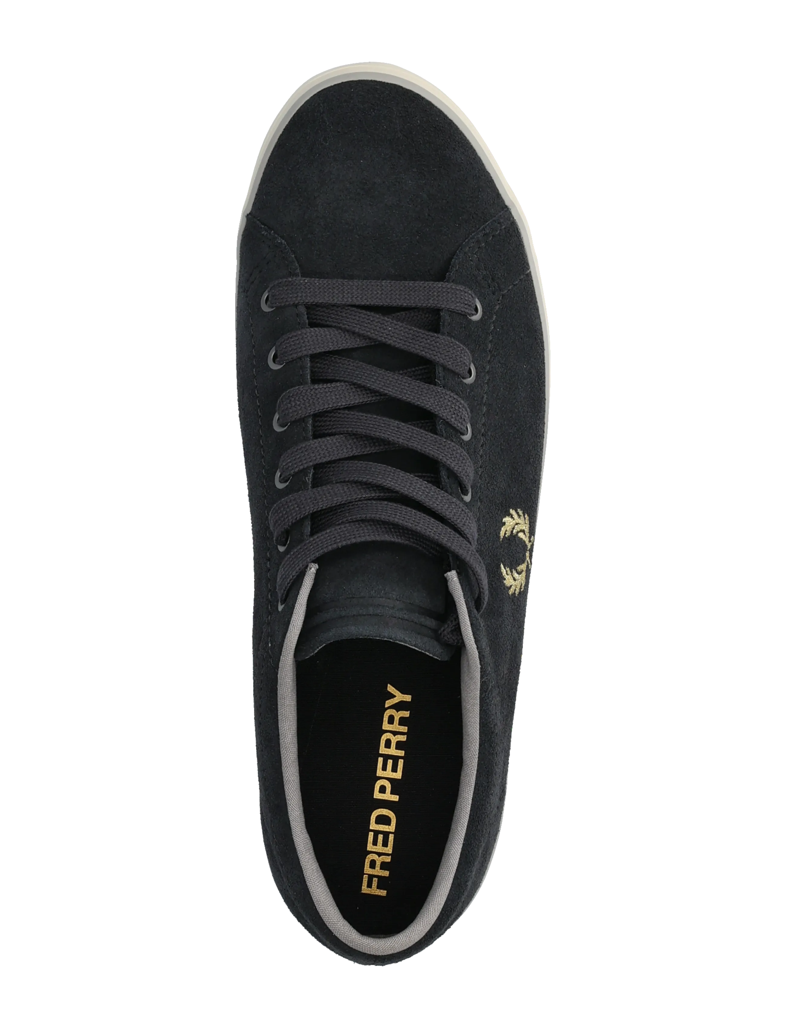 Fred Perry - BASELINE SUEDE - niedriger schnitt - anchor grey - 3